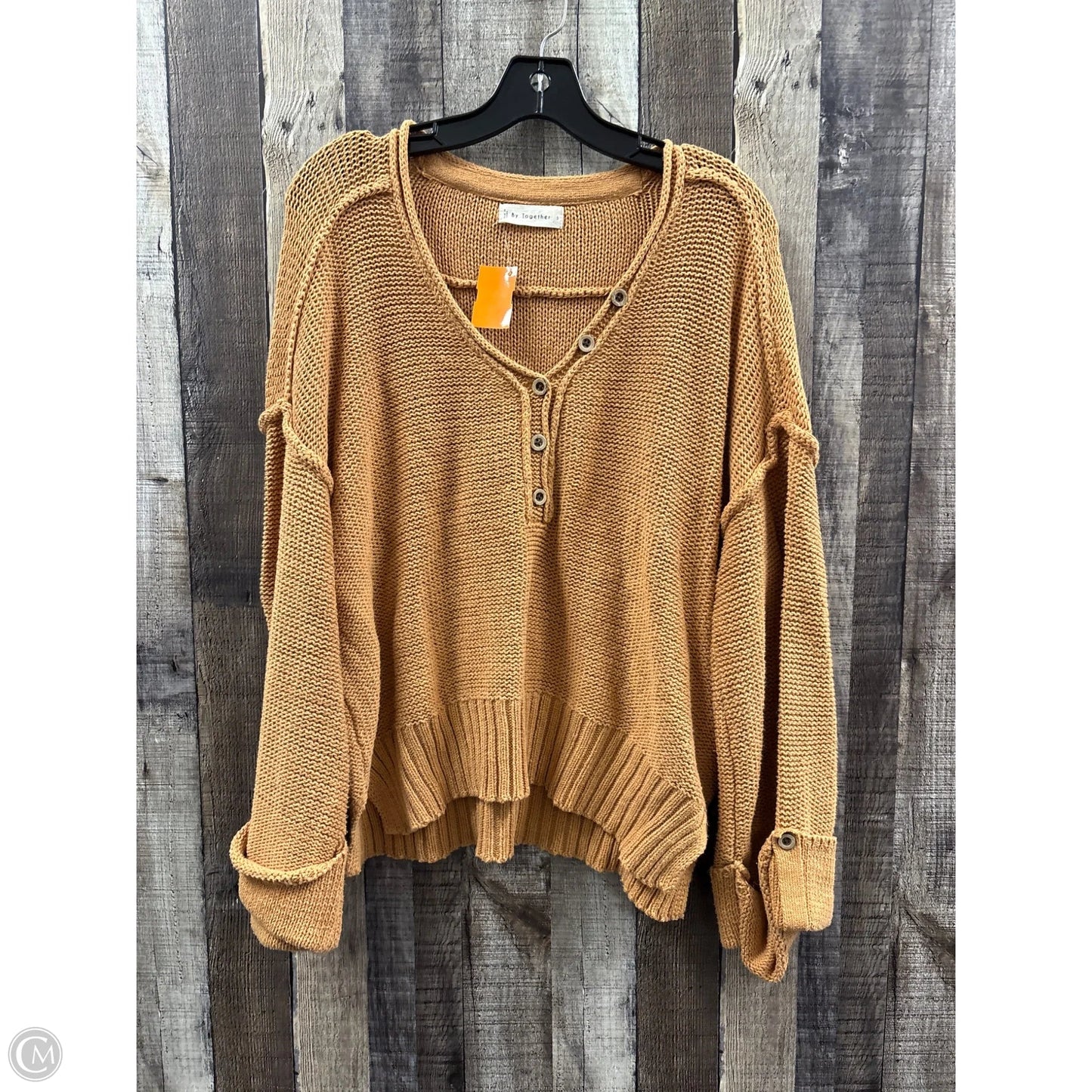 Sweater By By Together In Tan, Size: S