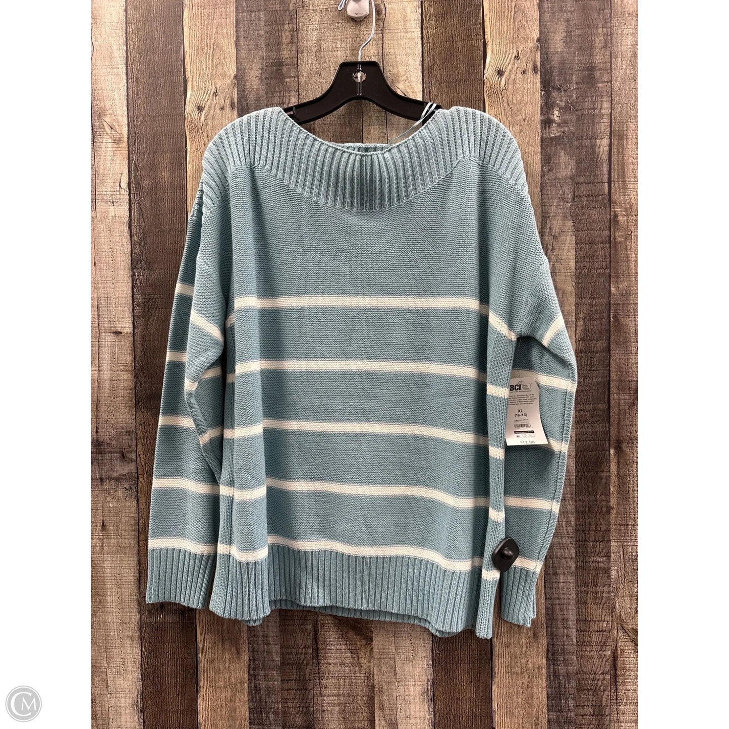 Sweater By Time And Tru In Blue, Size: Xl