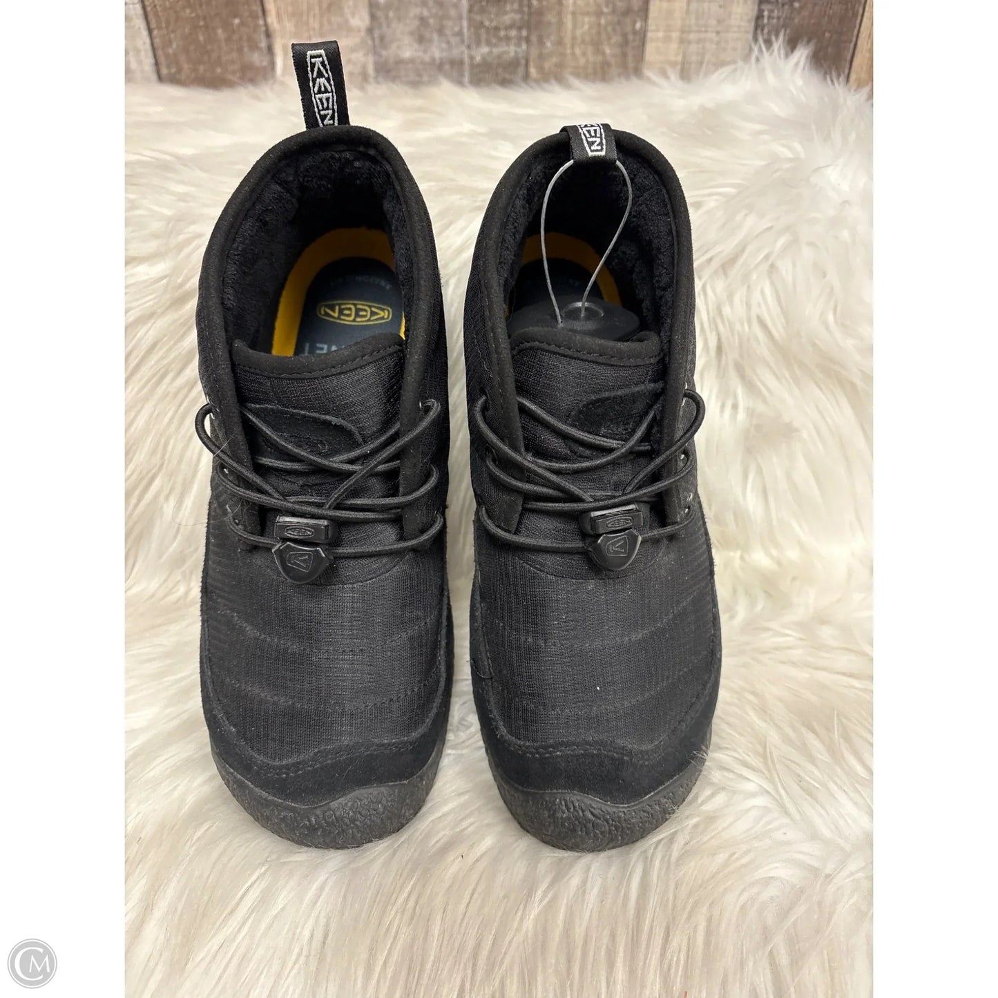 Boots Ankle Flats By Keen In Black, Size: 7