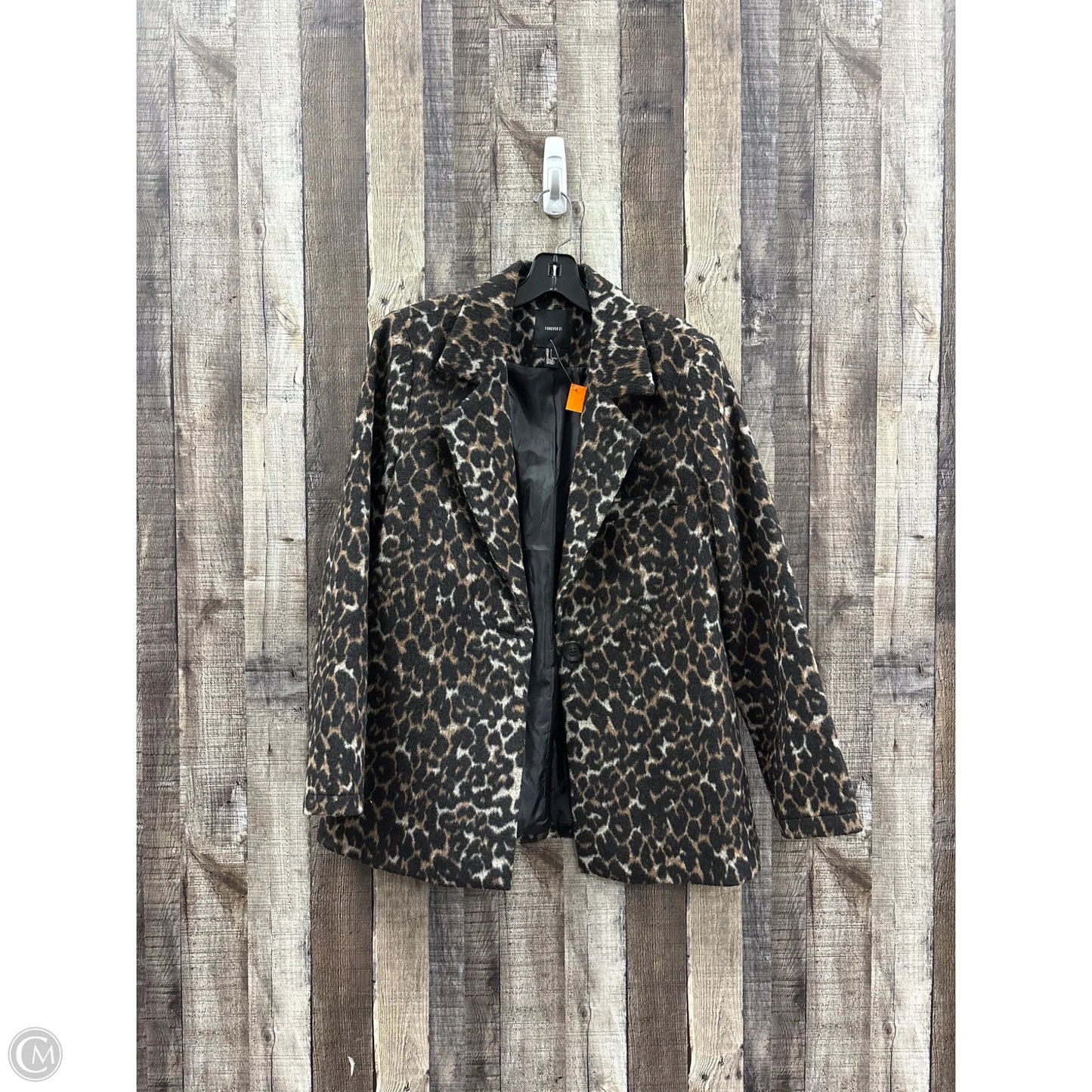 Coat Other By Forever 21 In Animal Print, Size: L