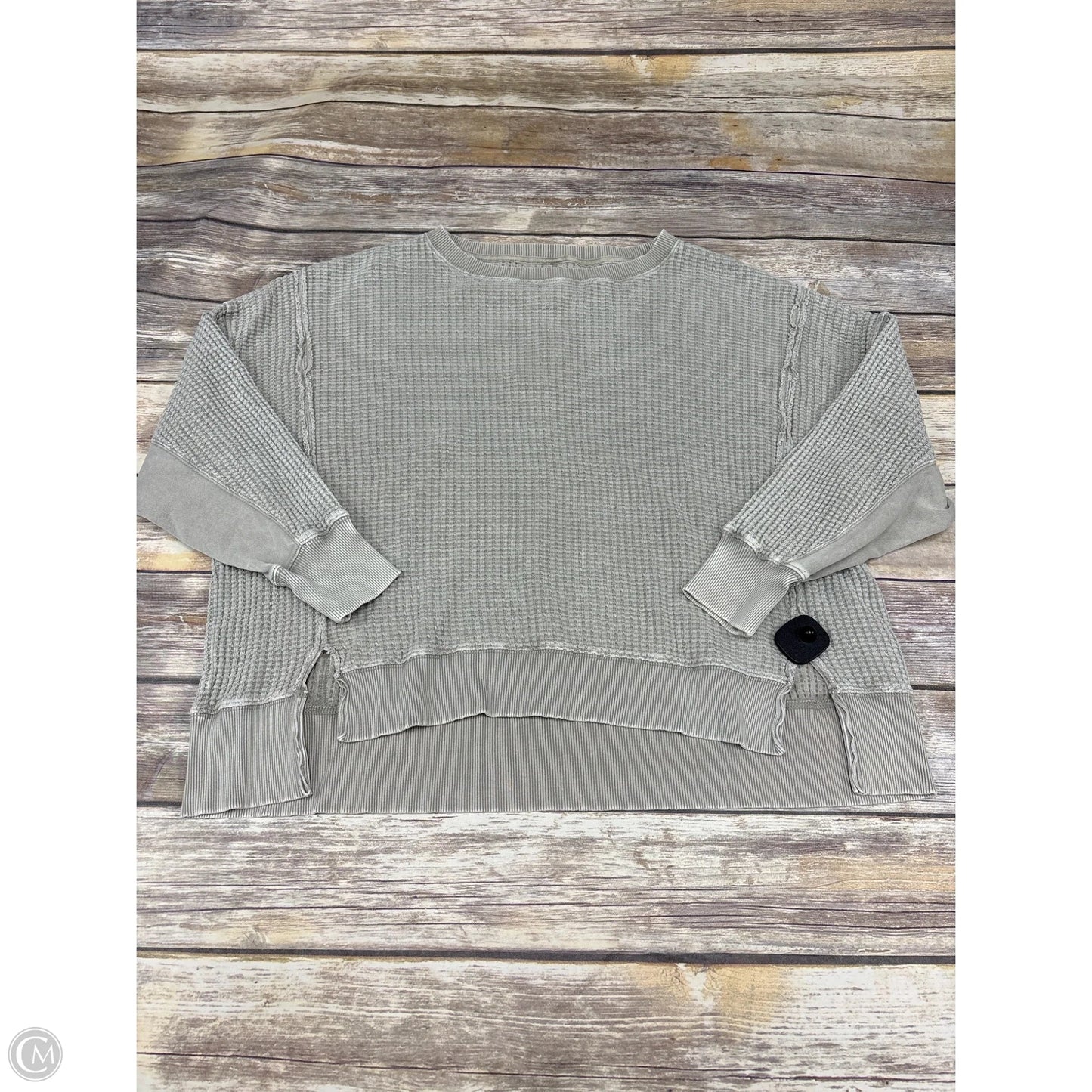 Sweatshirt Crewneck By American Eagle In Green, Size: M