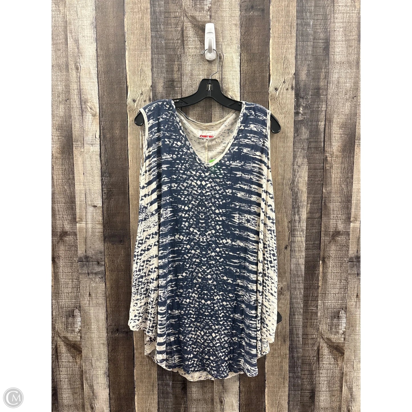 Top Sleeveless By Johnny Was In Tie Dye Print, Size: S