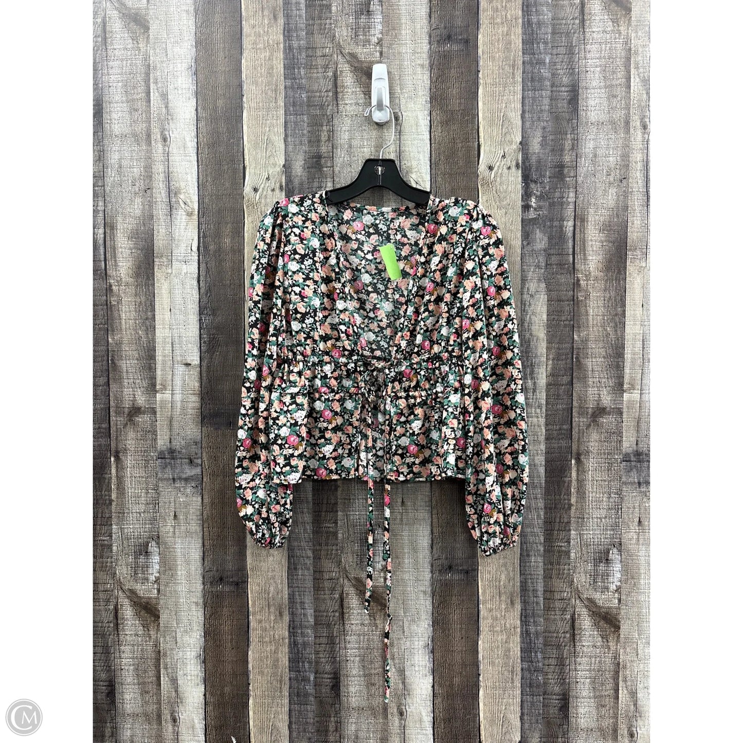 Cardigan By Shein In Floral Print, Size: S