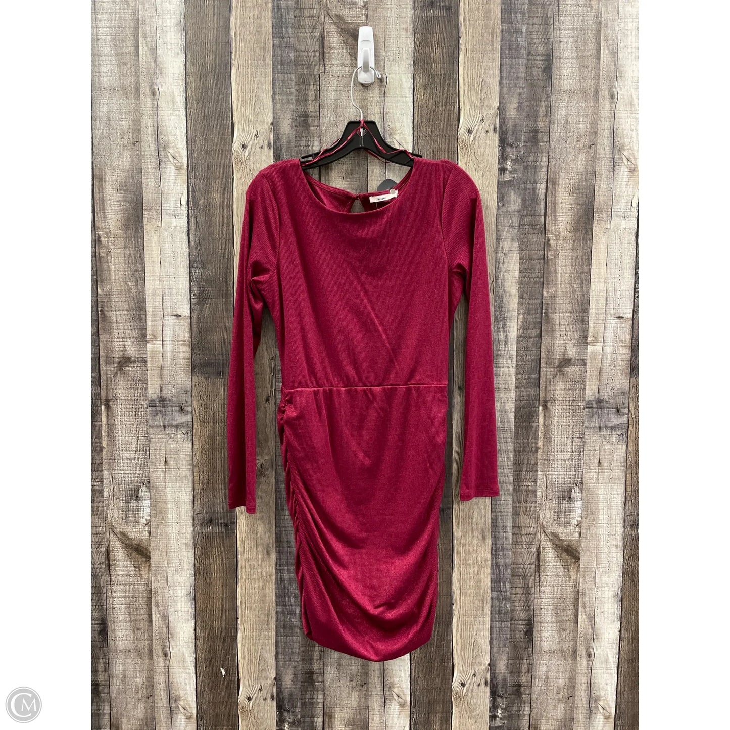 Dress Party Short By Mon Ami In Maroon, Size: L