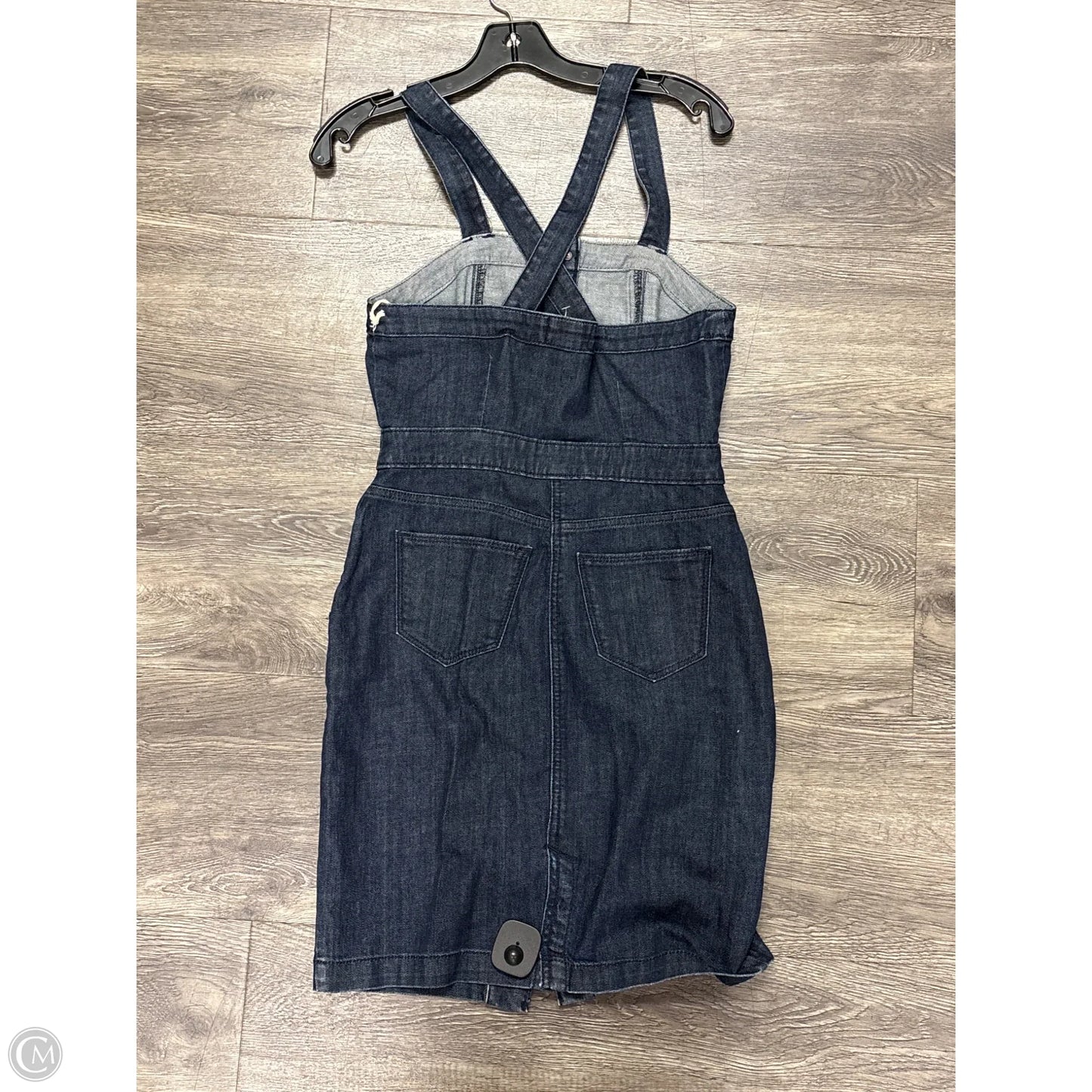 Dress Casual Short By Universal Thread In Blue Denim, Size: Xs