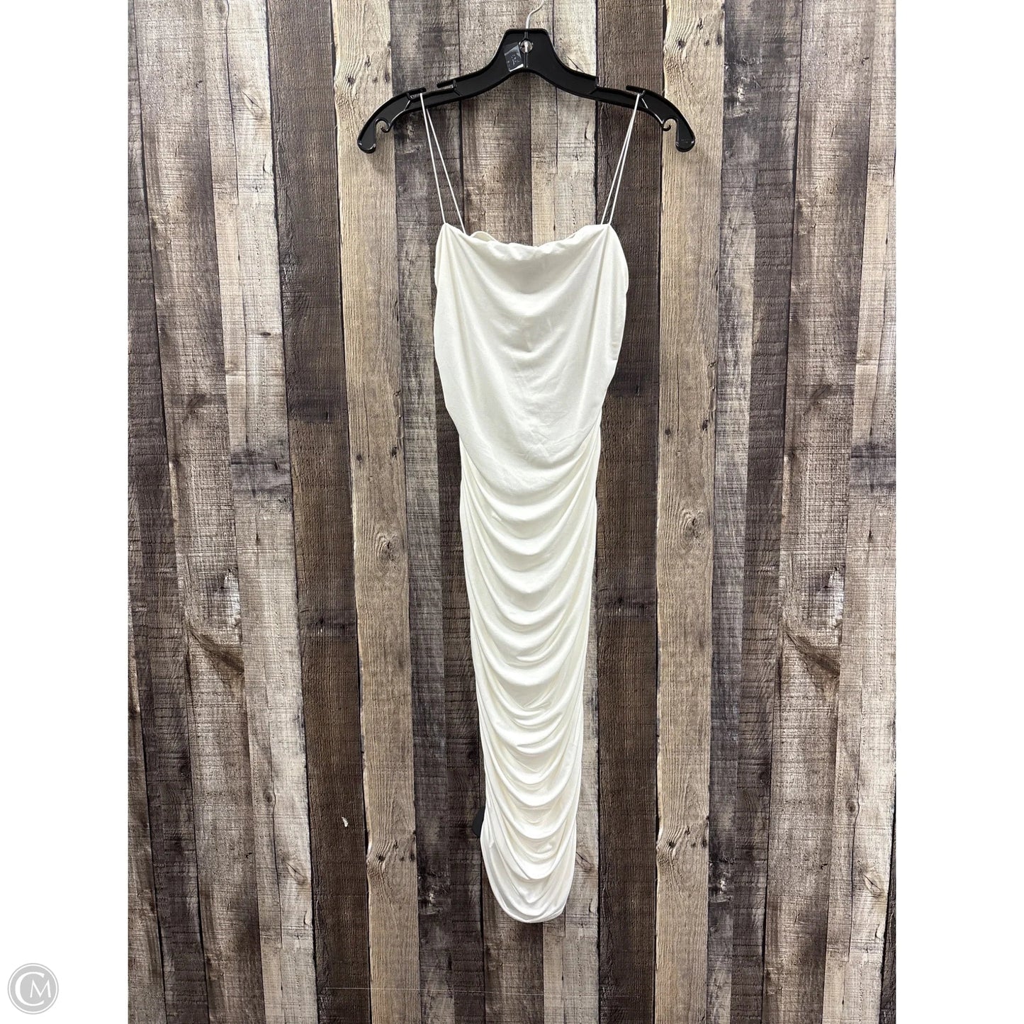 Dress Casual Midi By Windsor In White, Size: M