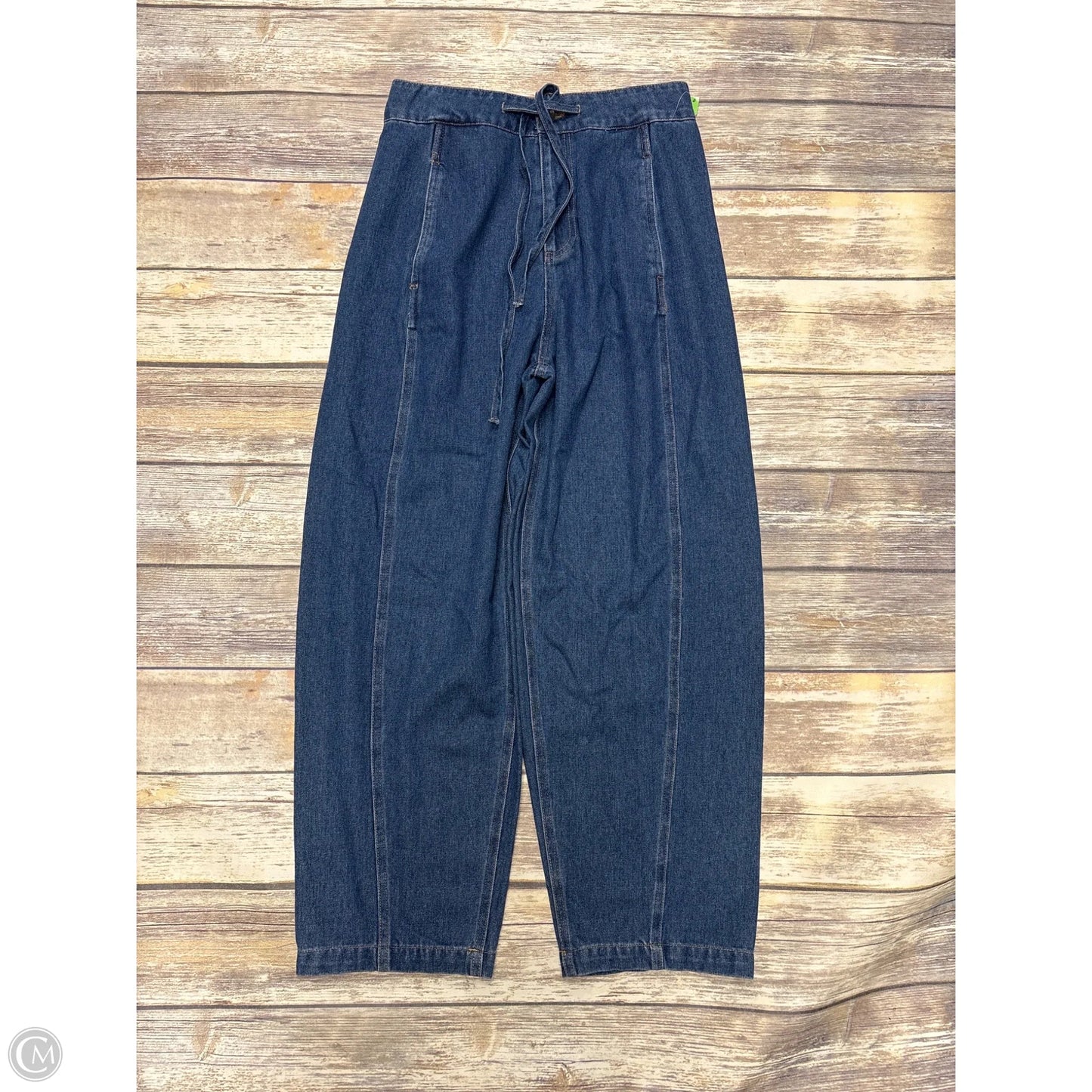 Jeans Wide Leg By Clothes Mentor In Blue Denim, Size: S