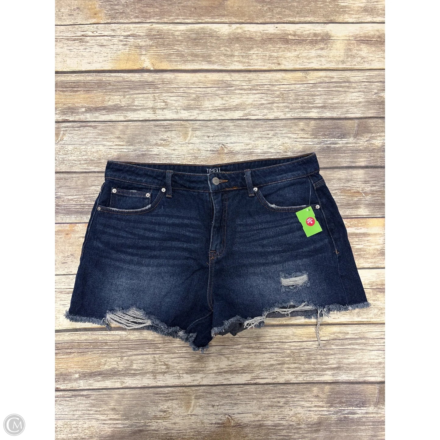Shorts By Time And Tru In Blue Denim, Size: 14