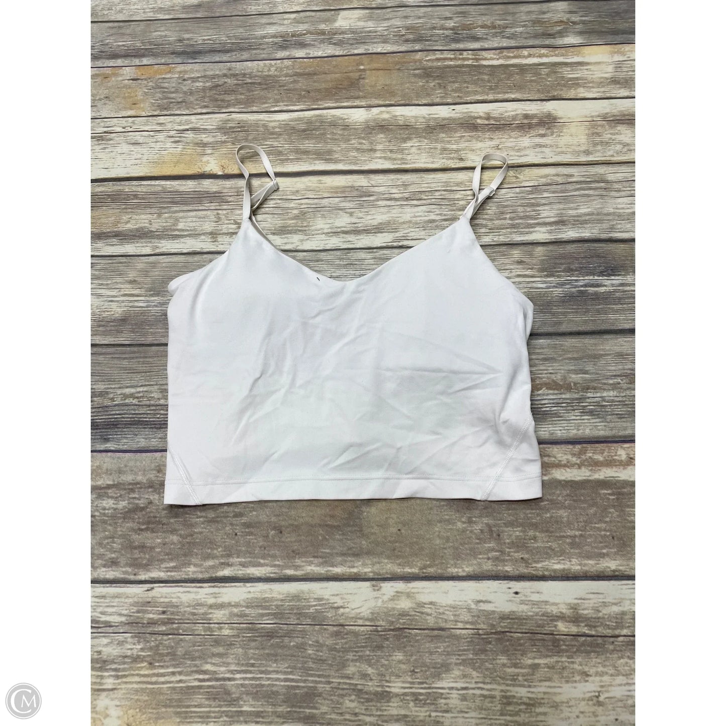 Athletic Bra By Lululemon In White, Size: 8