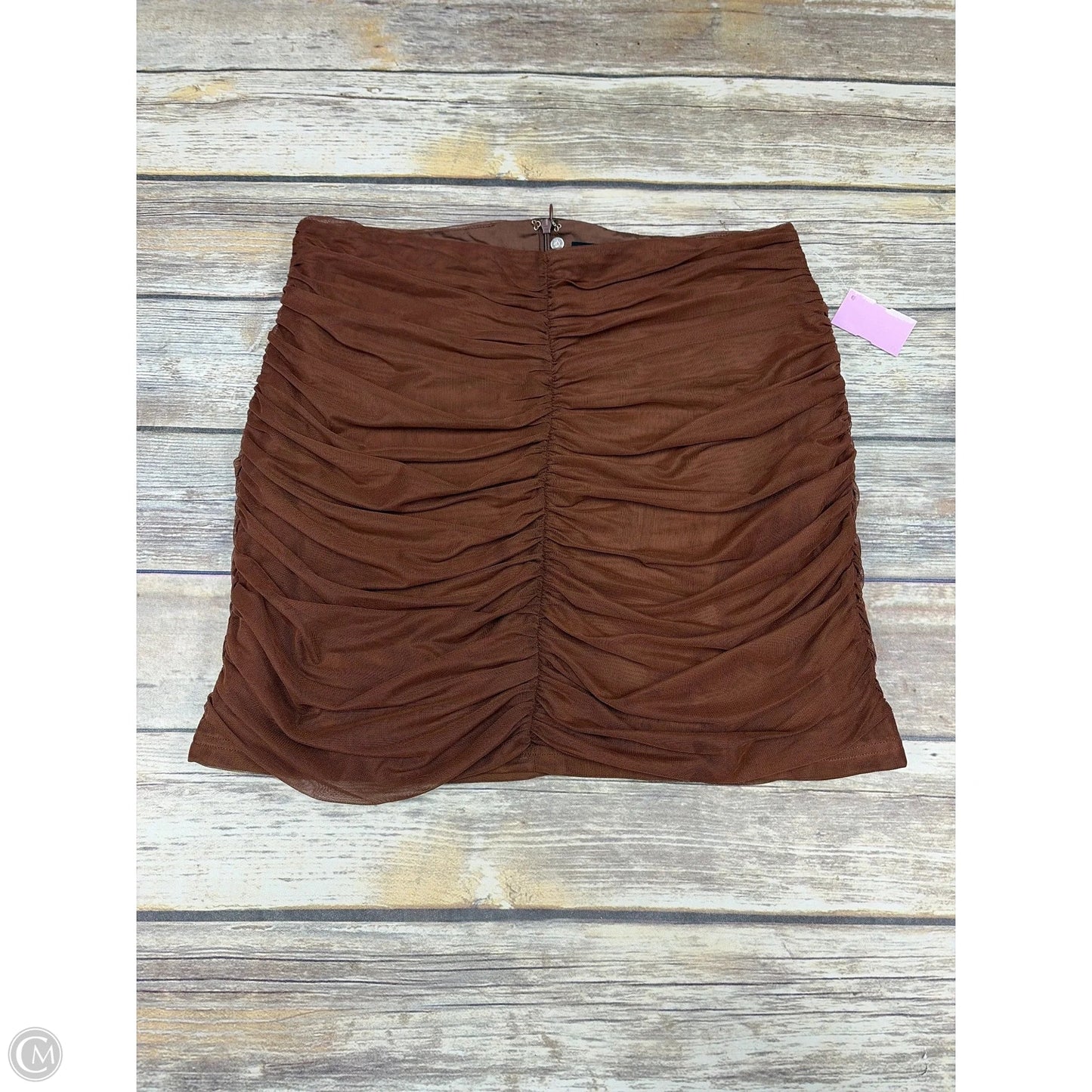 Skirt Mini & Short By Akira In Brown, Size: Xl