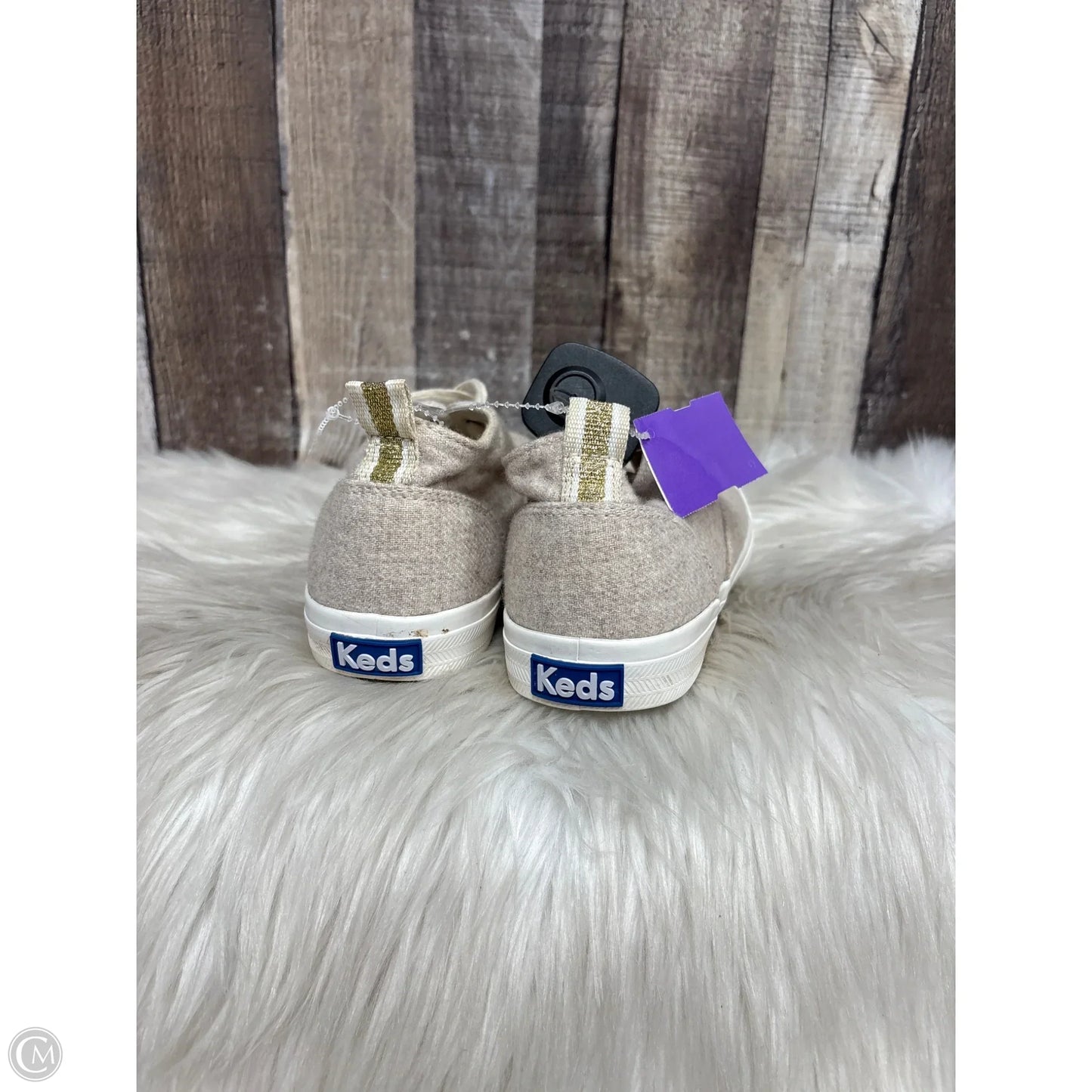 Shoes Sneakers By Keds In Tan, Size: 7.5