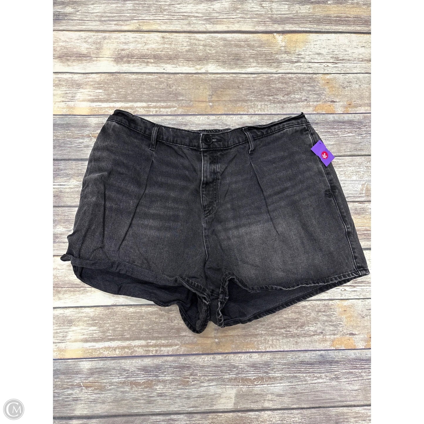 Shorts By Express In Grey Denim, Size: Xl