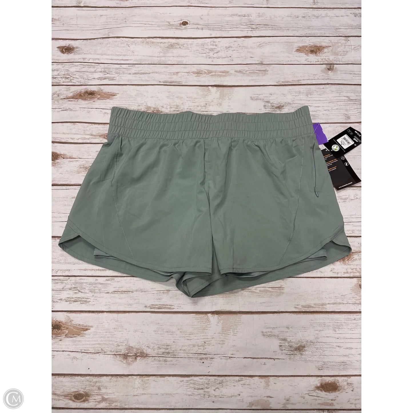Athletic Shorts By Avia In Green, Size: Xl
