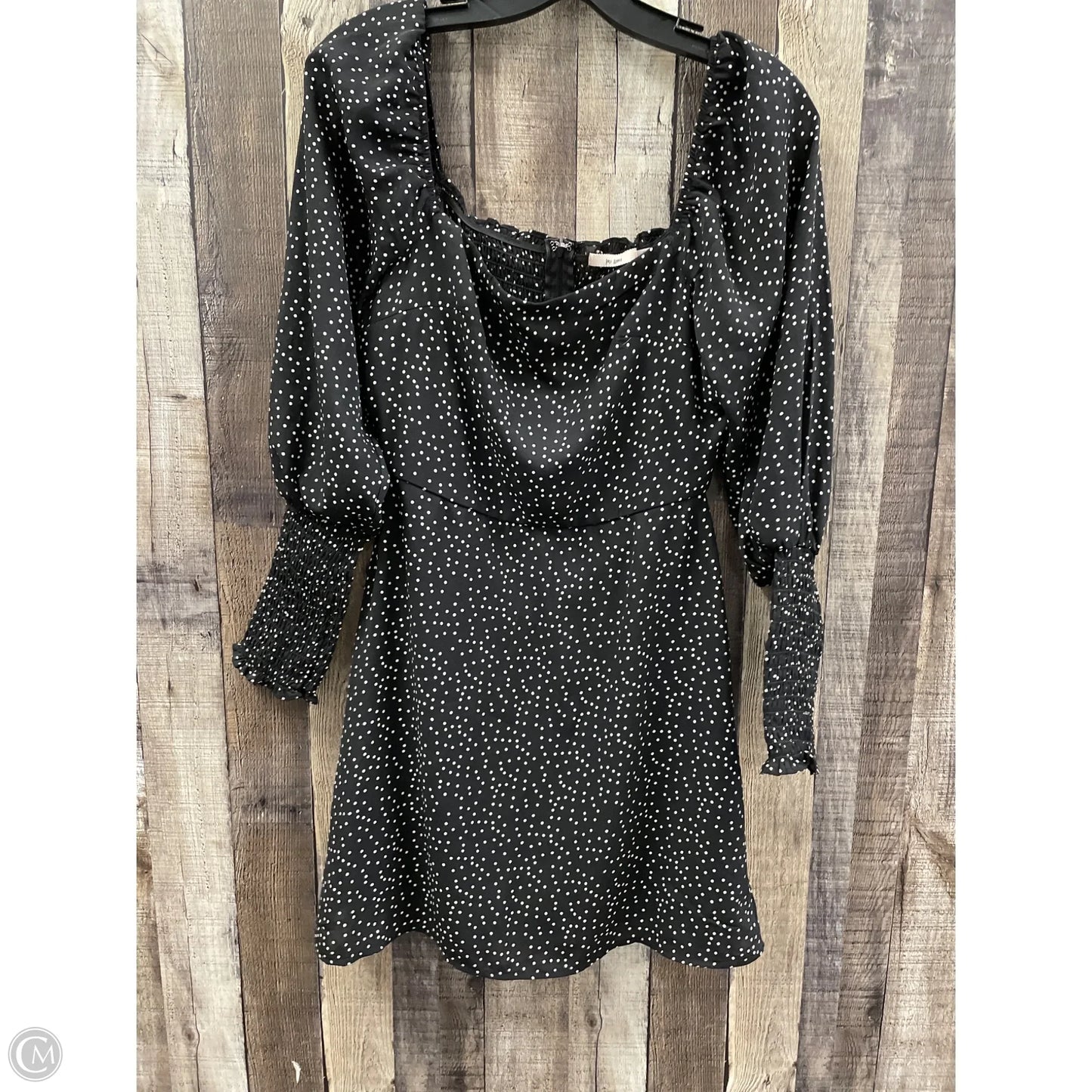 Dress Casual Short By Mon Ami In Polkadot Pattern, Size: S