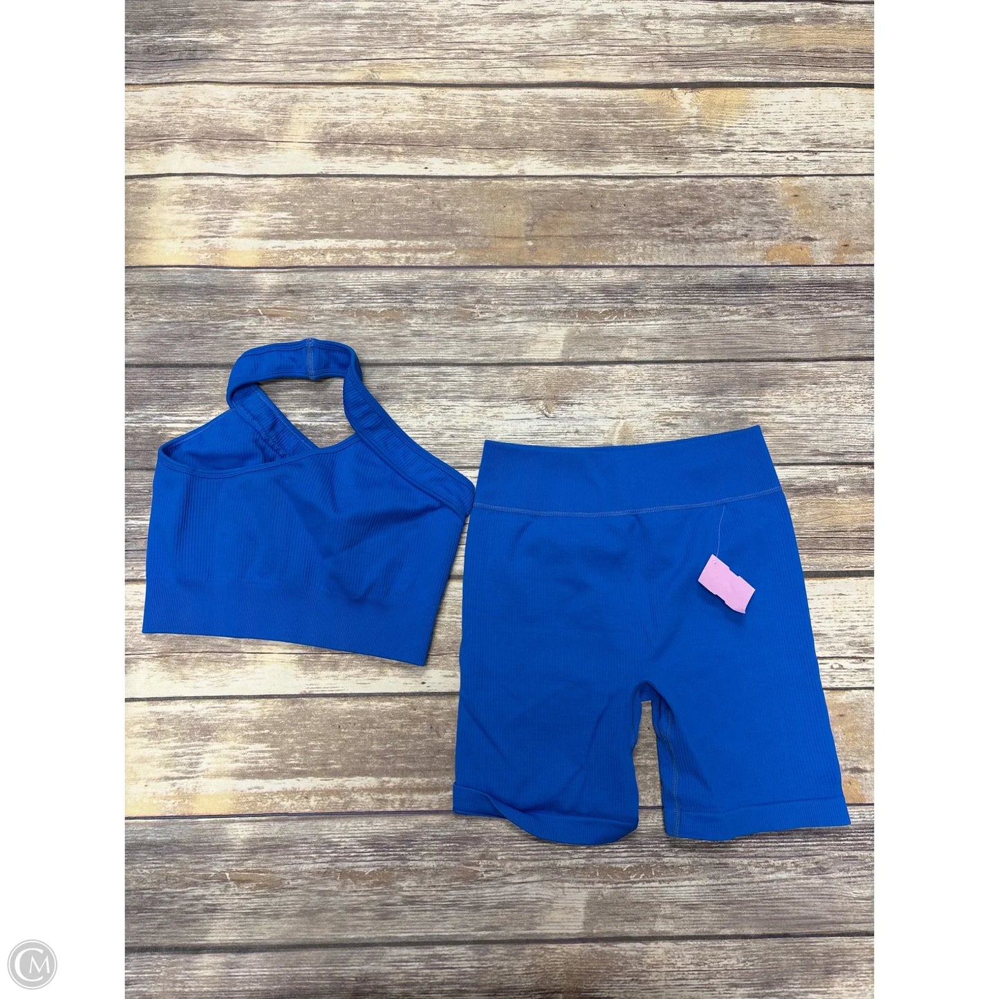 Athletic Shorts 2pc By Cme In Blue, Size: M