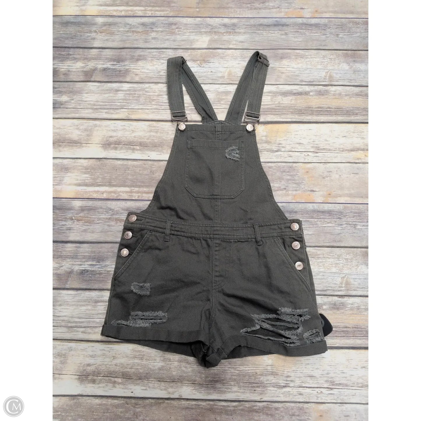 Shortalls By Forever 21 In Green, Size: 6