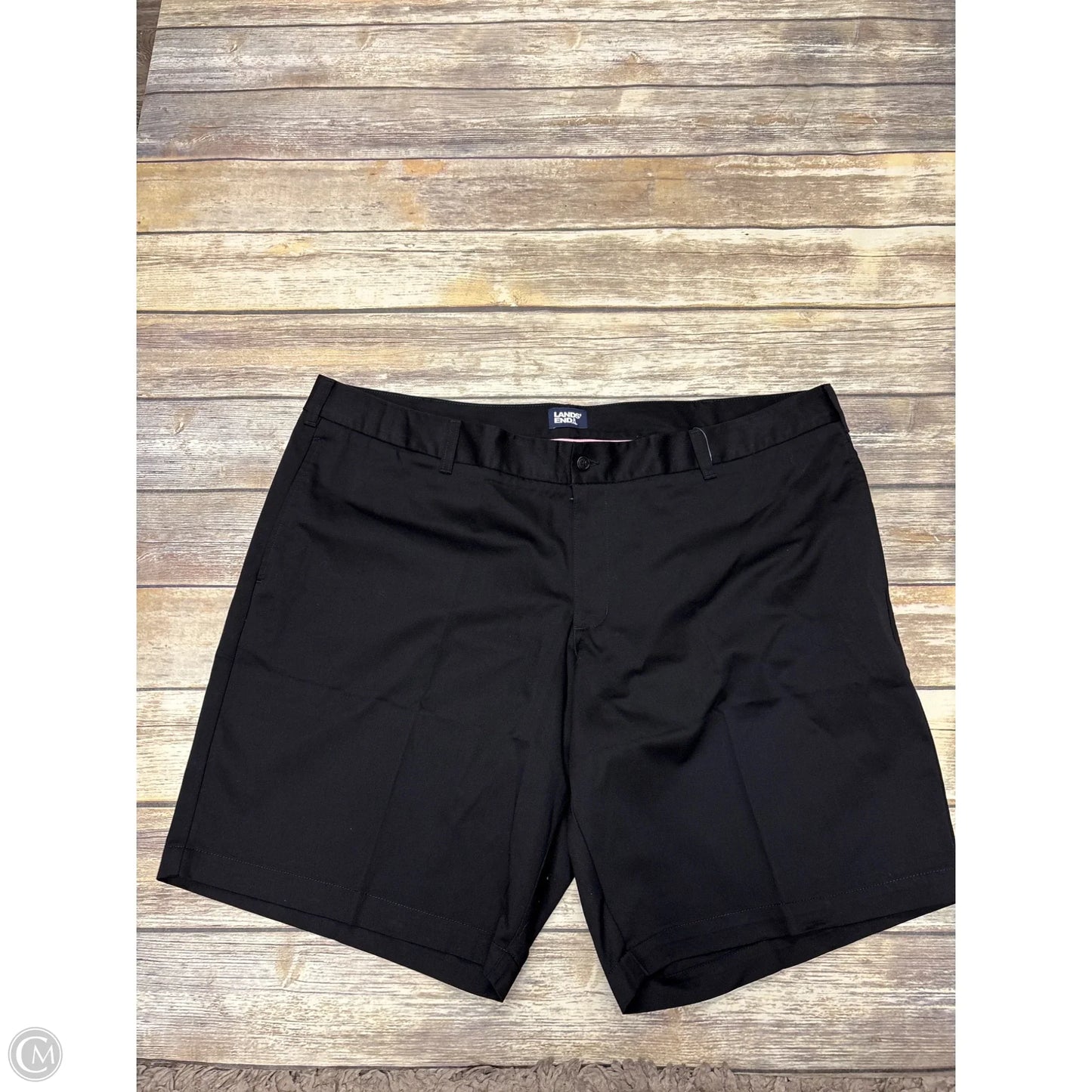 Shorts By Lands End In Black, Size: 24