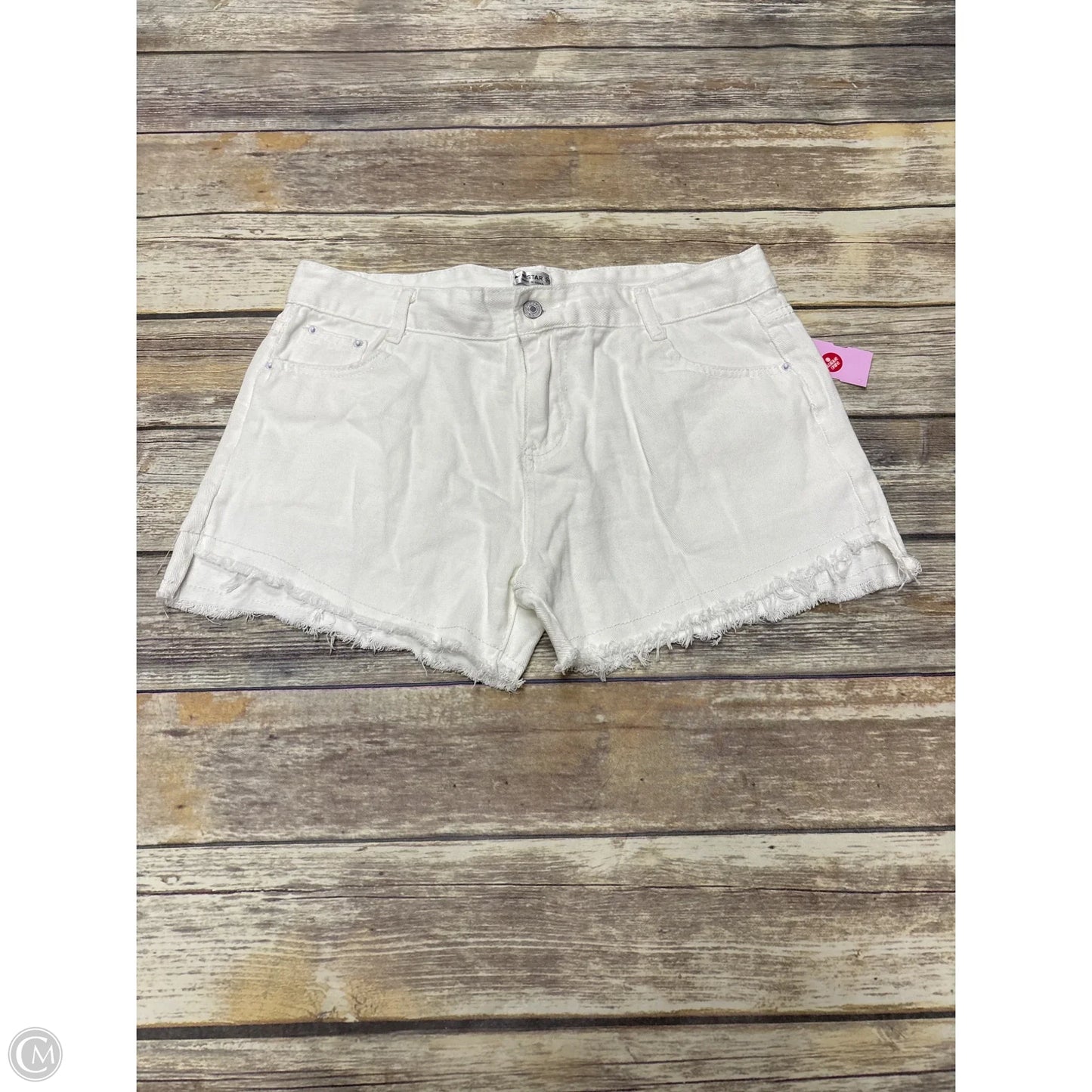 Shorts By Cme In Ivory, Size: 10