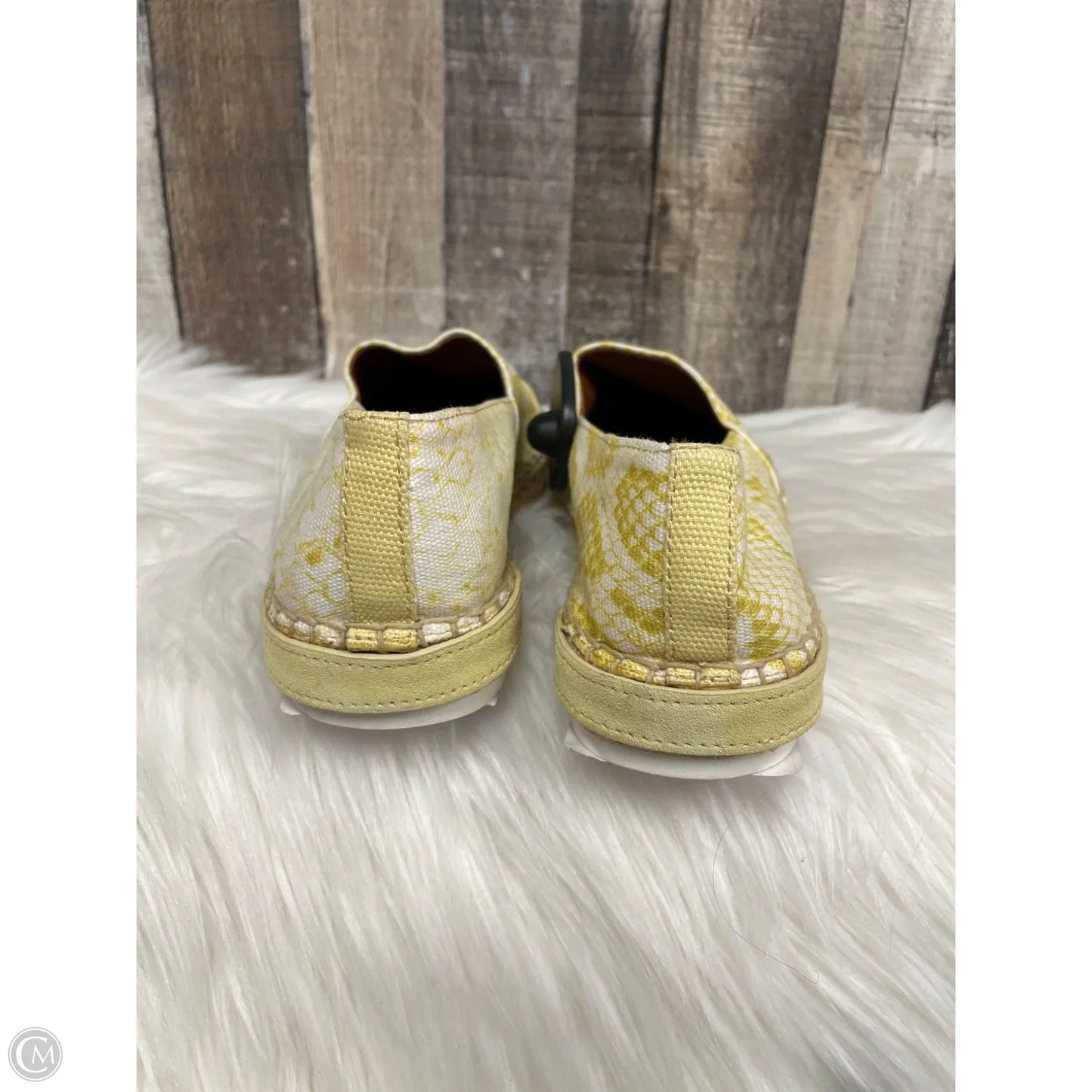 Shoes Flats By Franco Sarto In Yellow, Size: 7.5