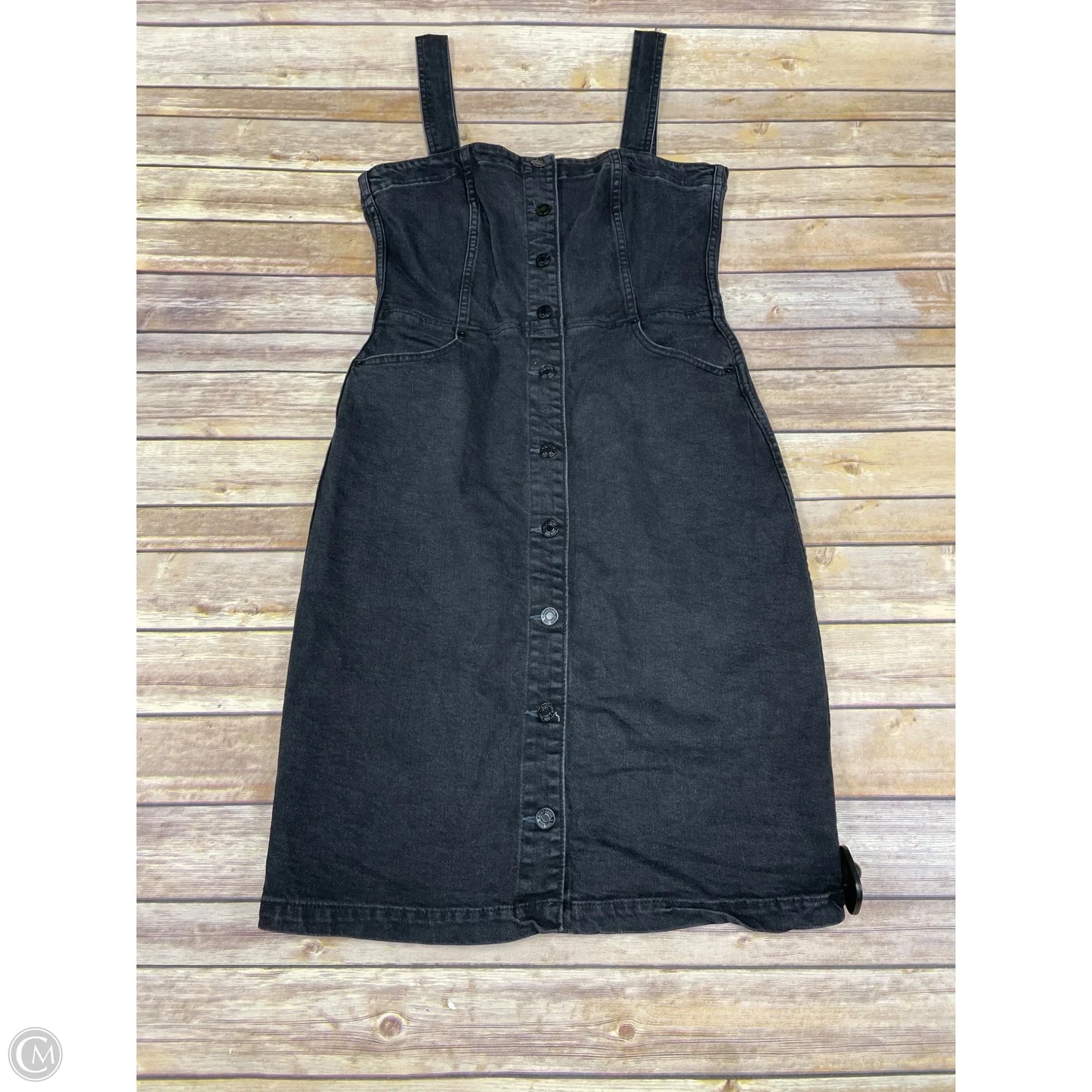 Dress Casual Short By Gap In Black Denim, Size: M