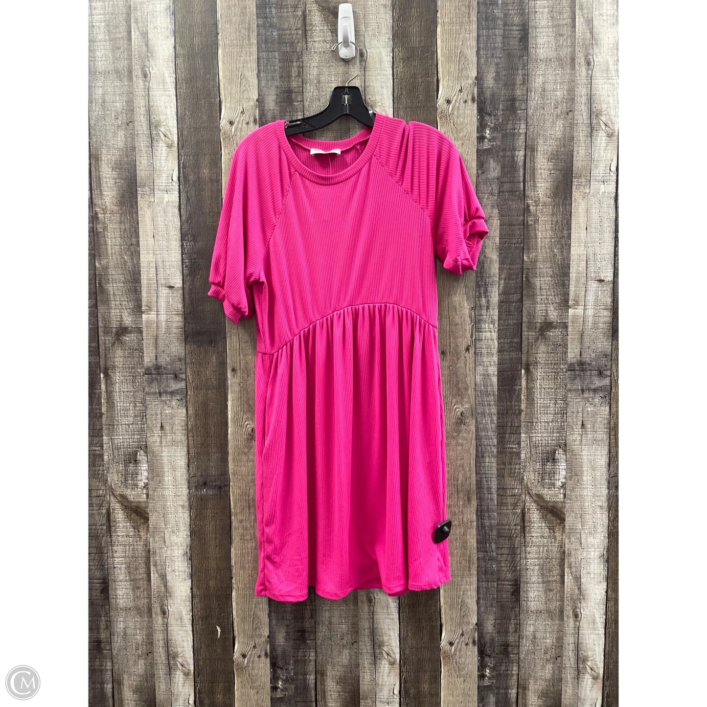 Dress Casual Short By Cme In Pink, Size: M