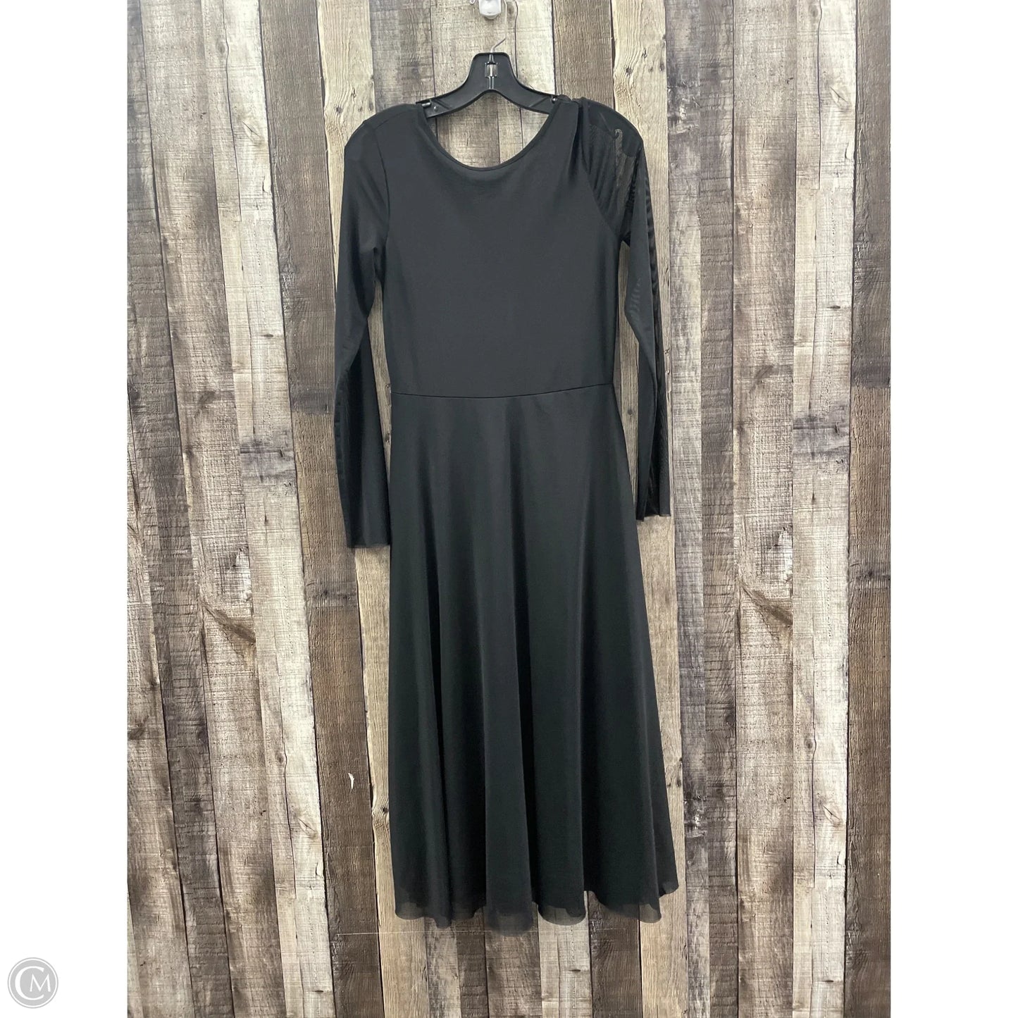 Dress Casual Maxi By H&m In Black, Size: S
