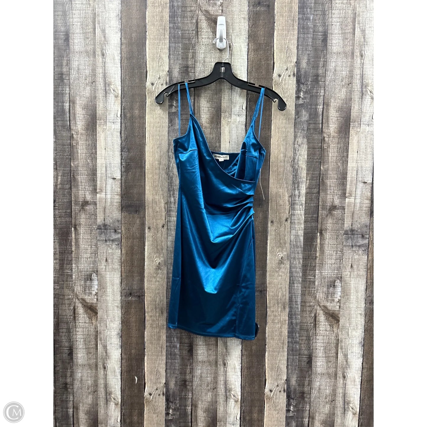 Dress Party Short By Inspired Hearts In Teal, Size: M