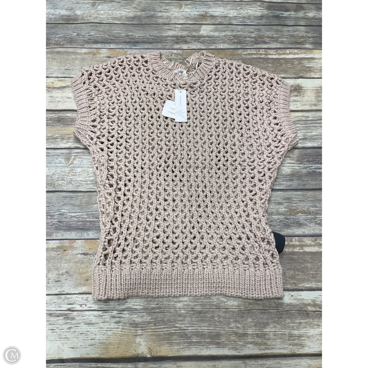 Top Sleeveless By Bluivy In Tan, Size: S