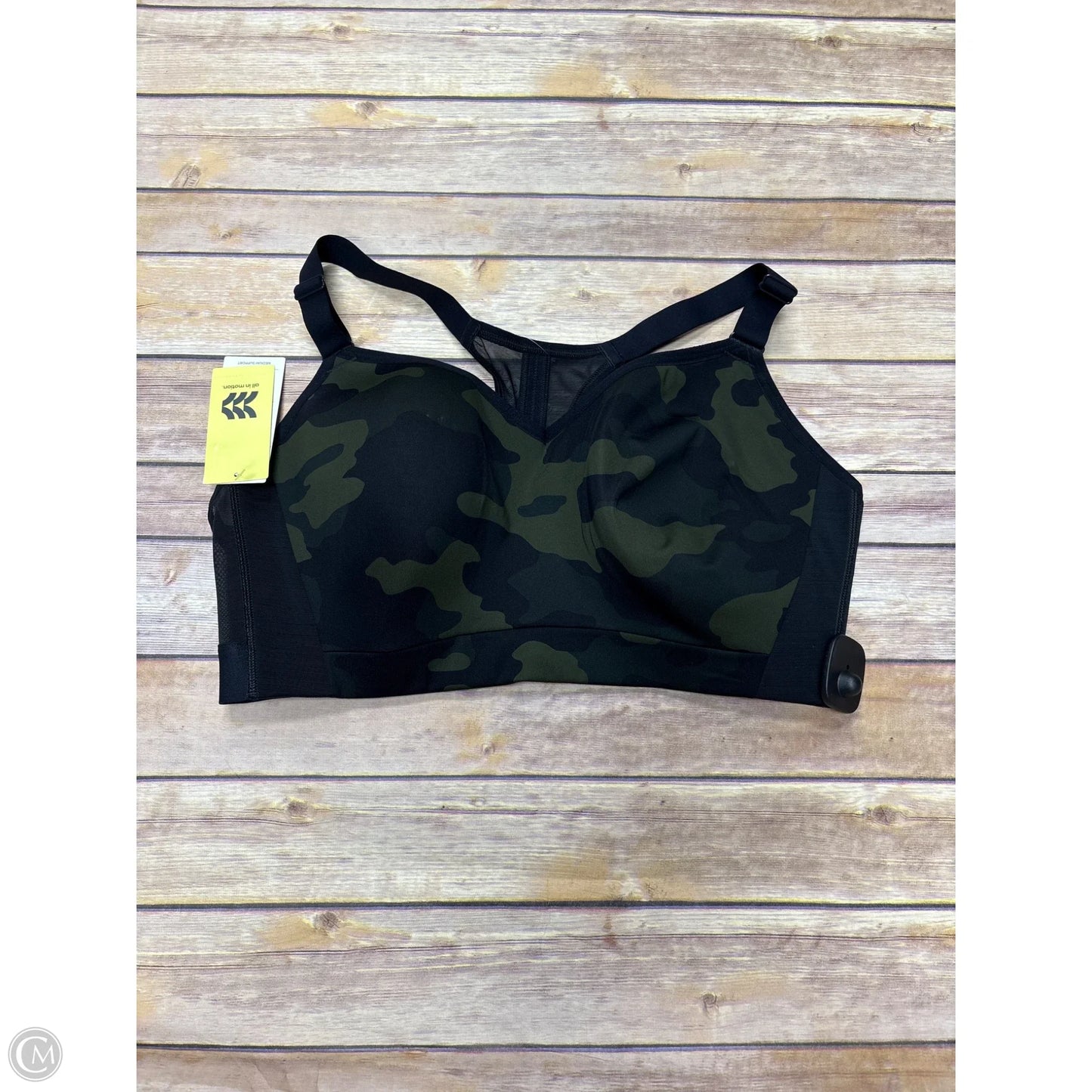 Athletic Bra By All In Motion In Camouflage Print, Size: Xxl