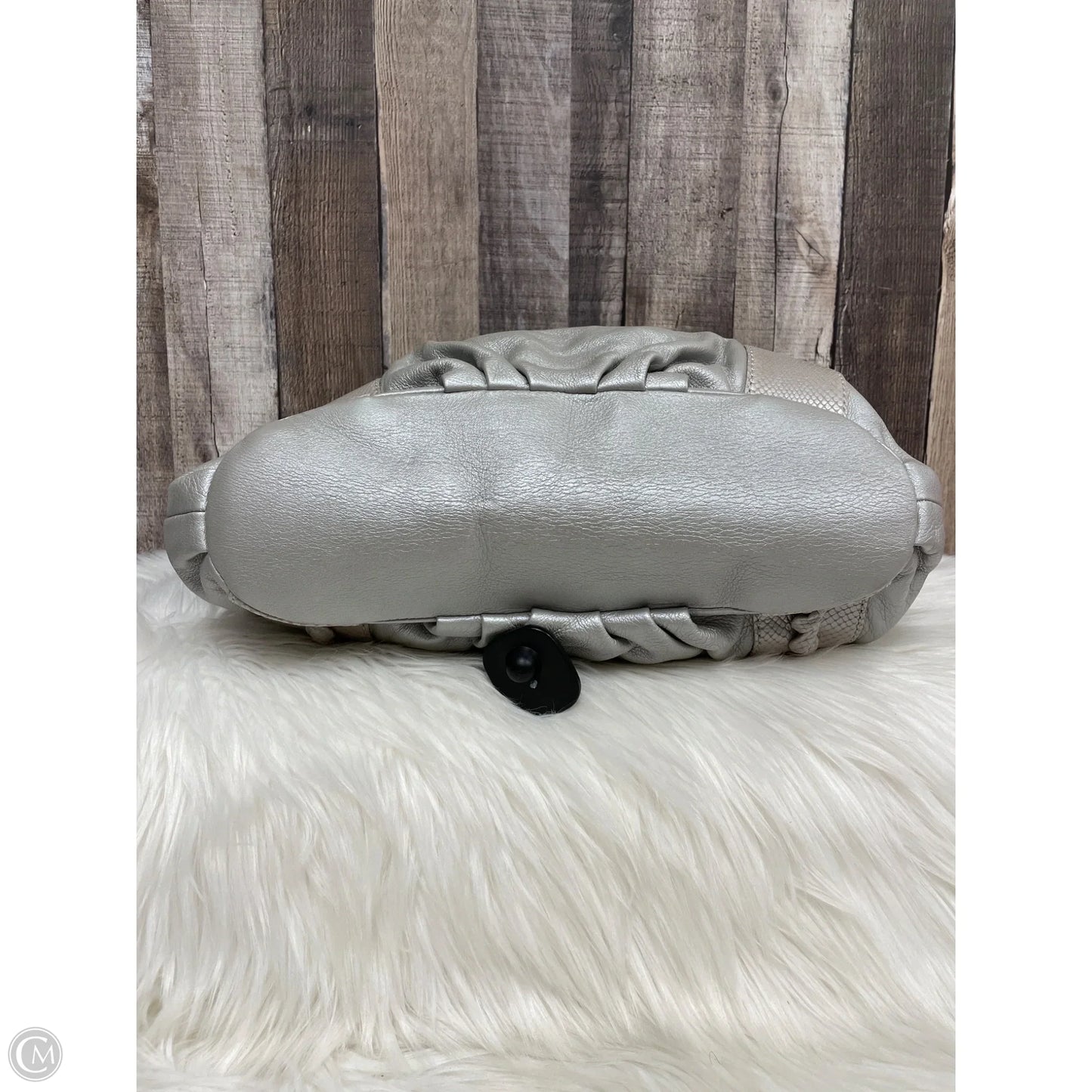 Handbag Leather By Brighton, Size: Medium