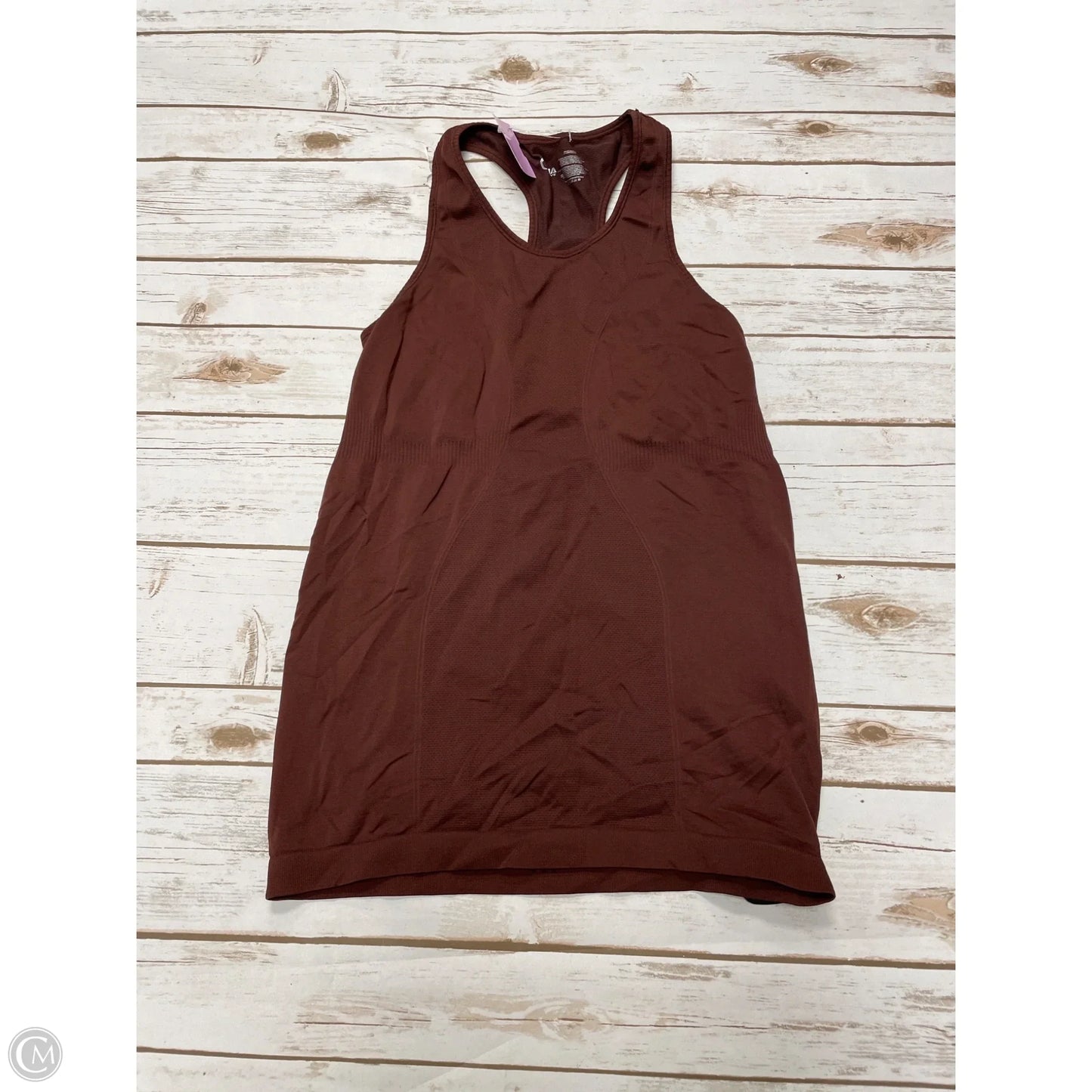 Athletic Tank Top By Zyia In Brown, Size: M