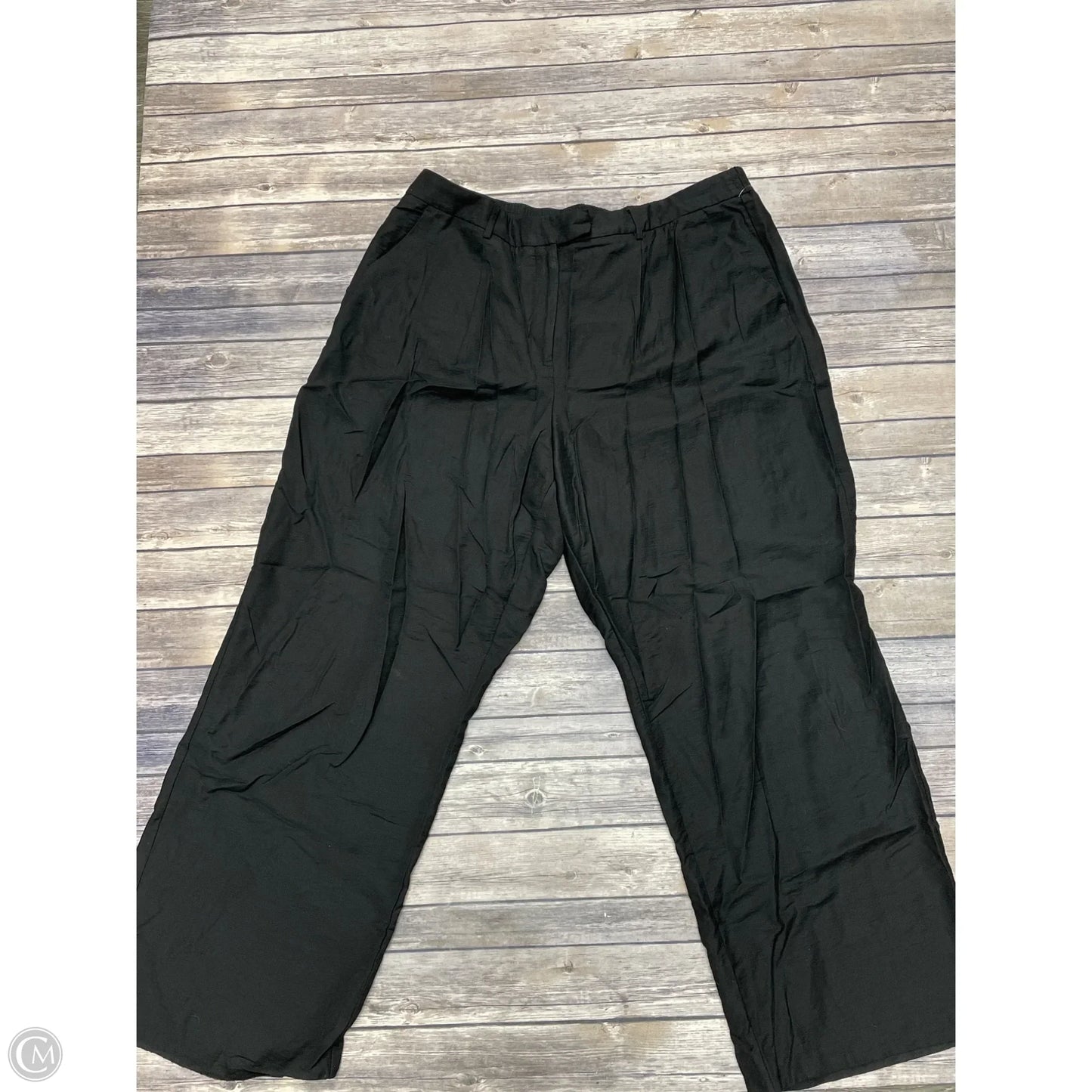 Pants Dress By Simply Vera In Black, Size: 18