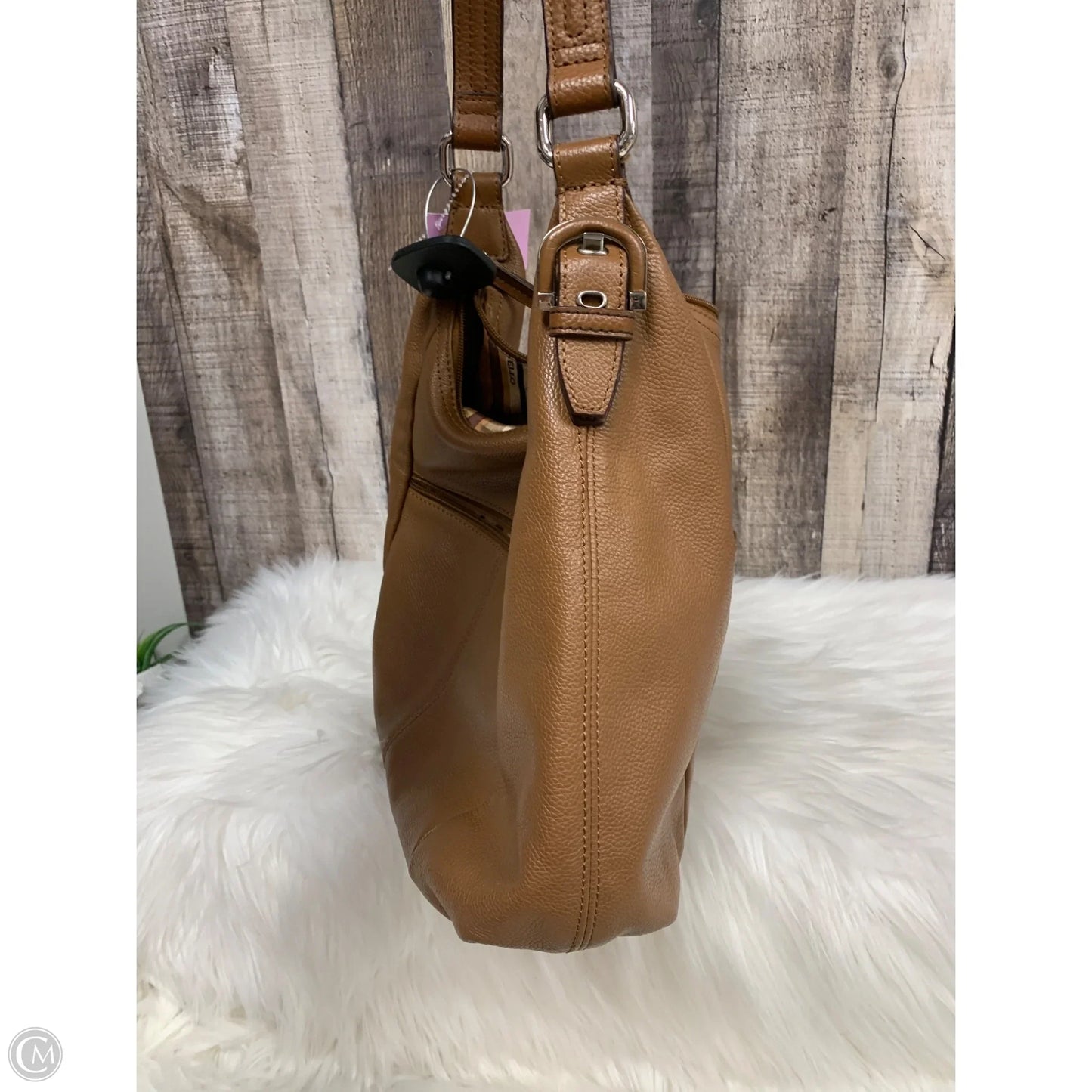 Handbag Leather By Tignanello Purses, Size: Medium