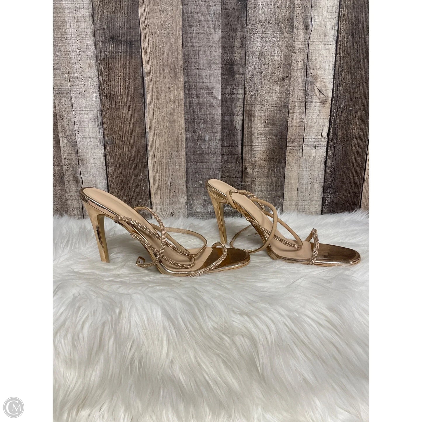 Shoes Heels Stiletto By Cmf In Rose Gold, Size: 12