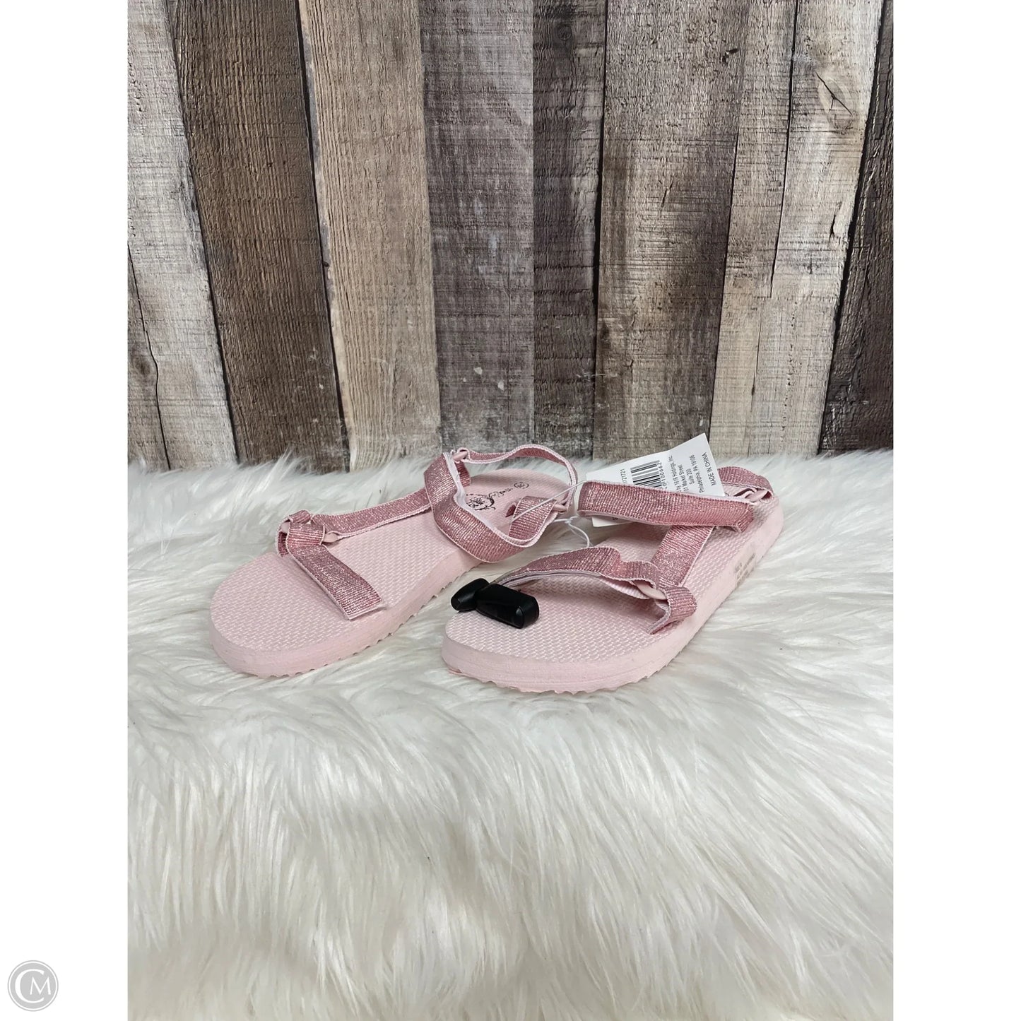 Sandals Flats By Cme In Pink, Size: 8