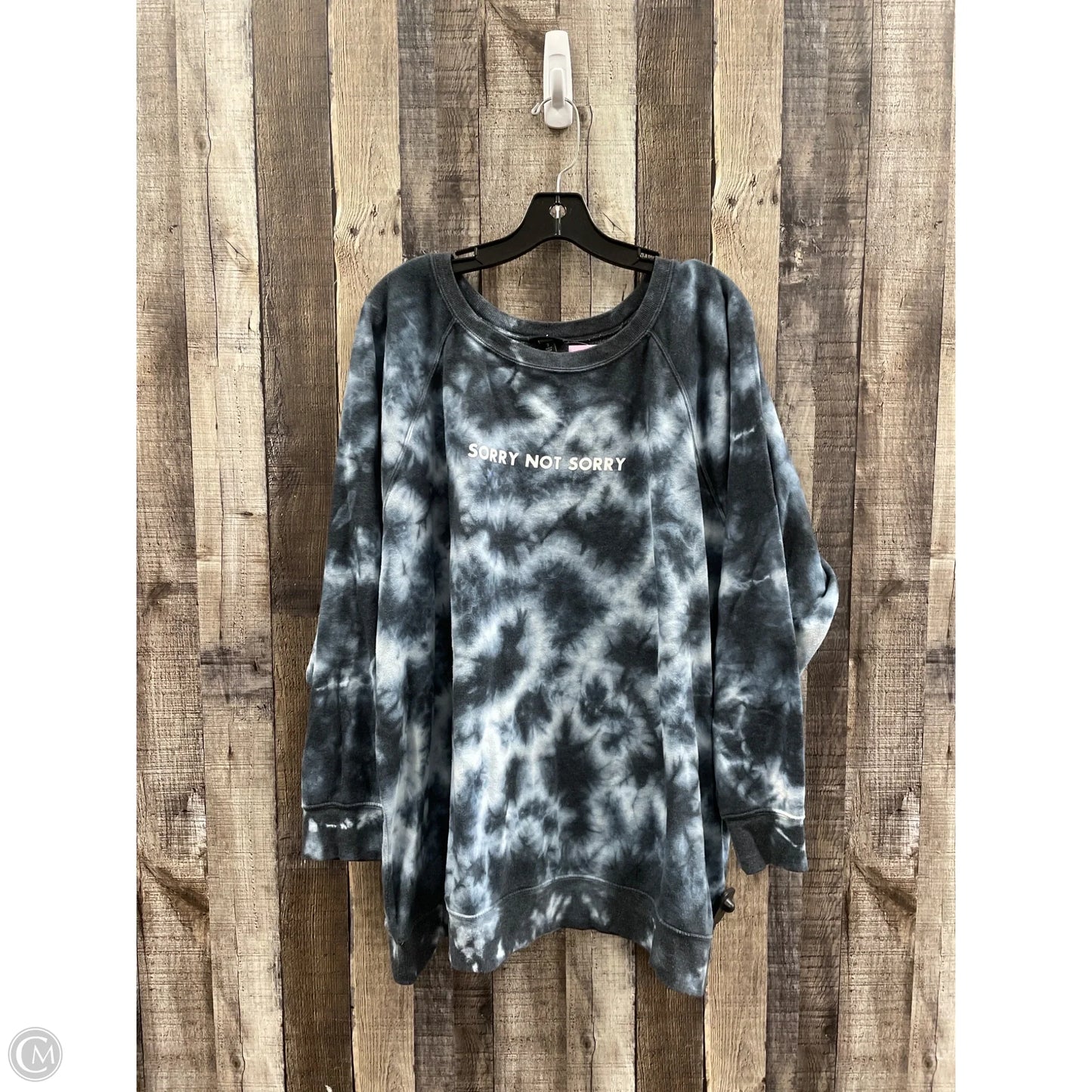 Sweatshirt Crewneck By Torrid In Tie Dye Print, Size: 3x