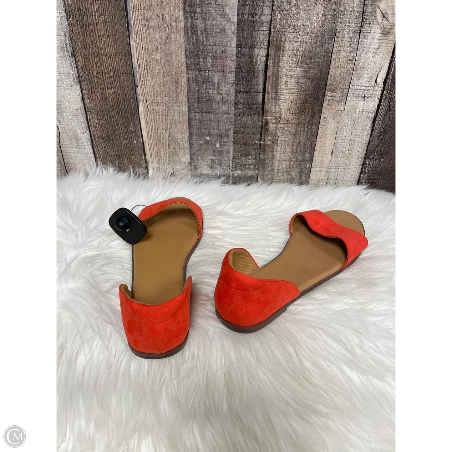 Sandals Flats By A New Day In Red, Size: 8.5