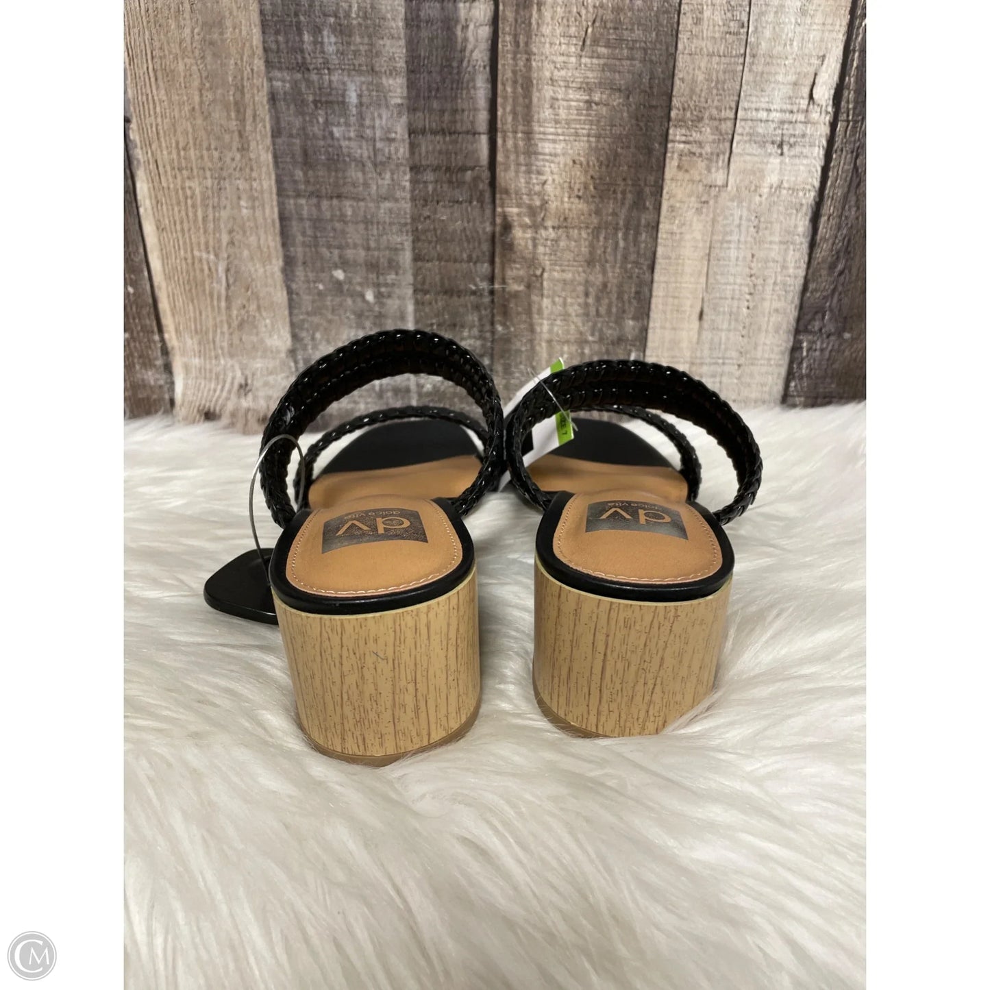 Sandals Heels Block By Dolce Vita In Black, Size: 7