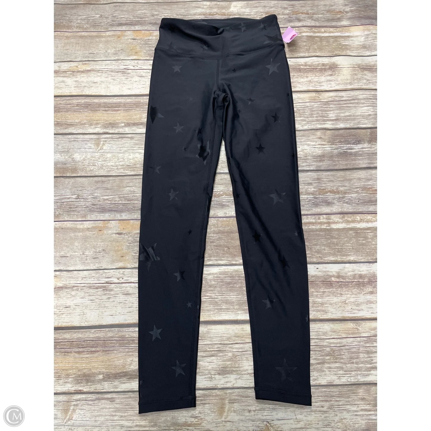 Athletic Leggings By Mono B In Black, Size: M