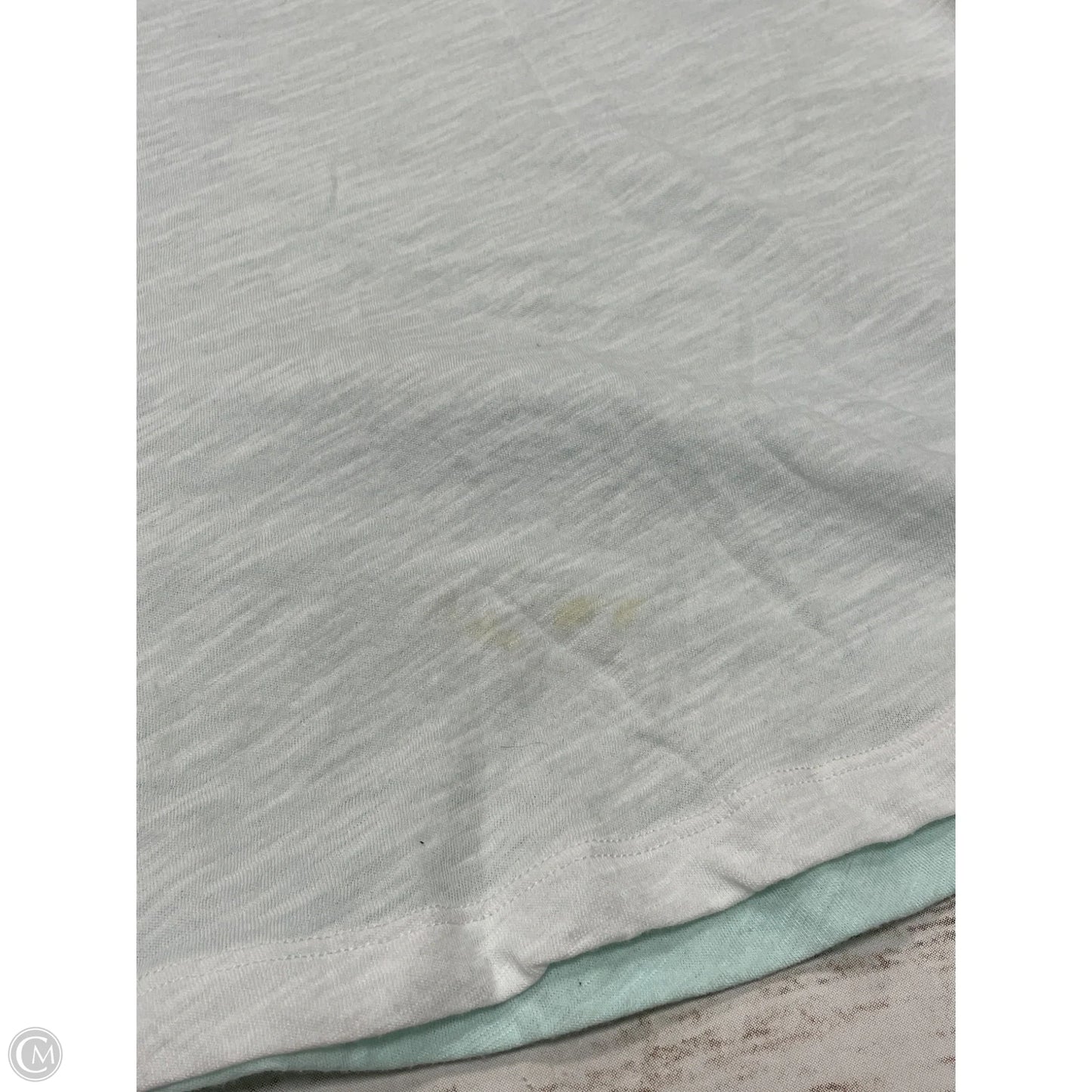 Top Short Sleeve By Pink In Green, Size: L