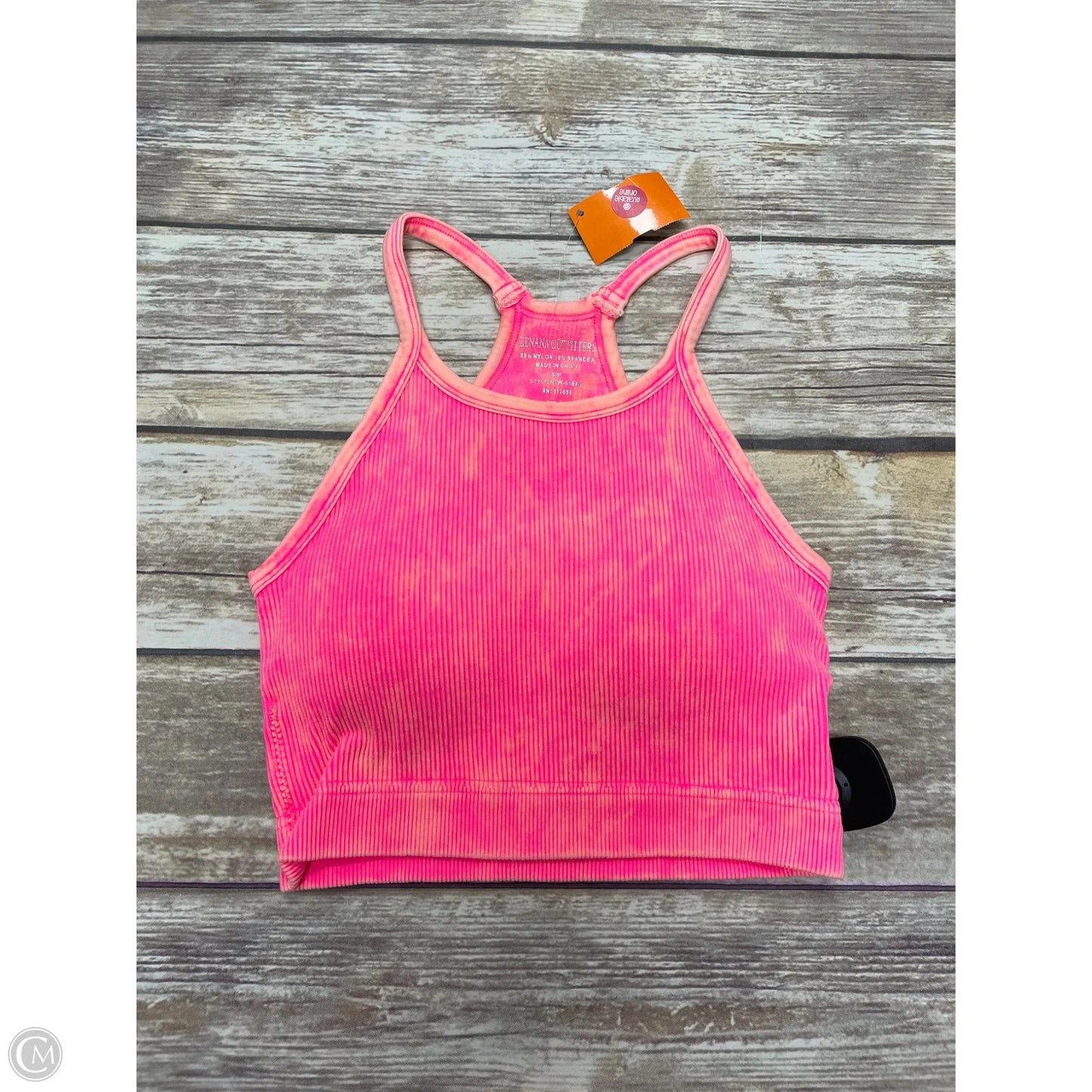Athletic Tank Top By Zenana Outfitters In Pink, Size: S