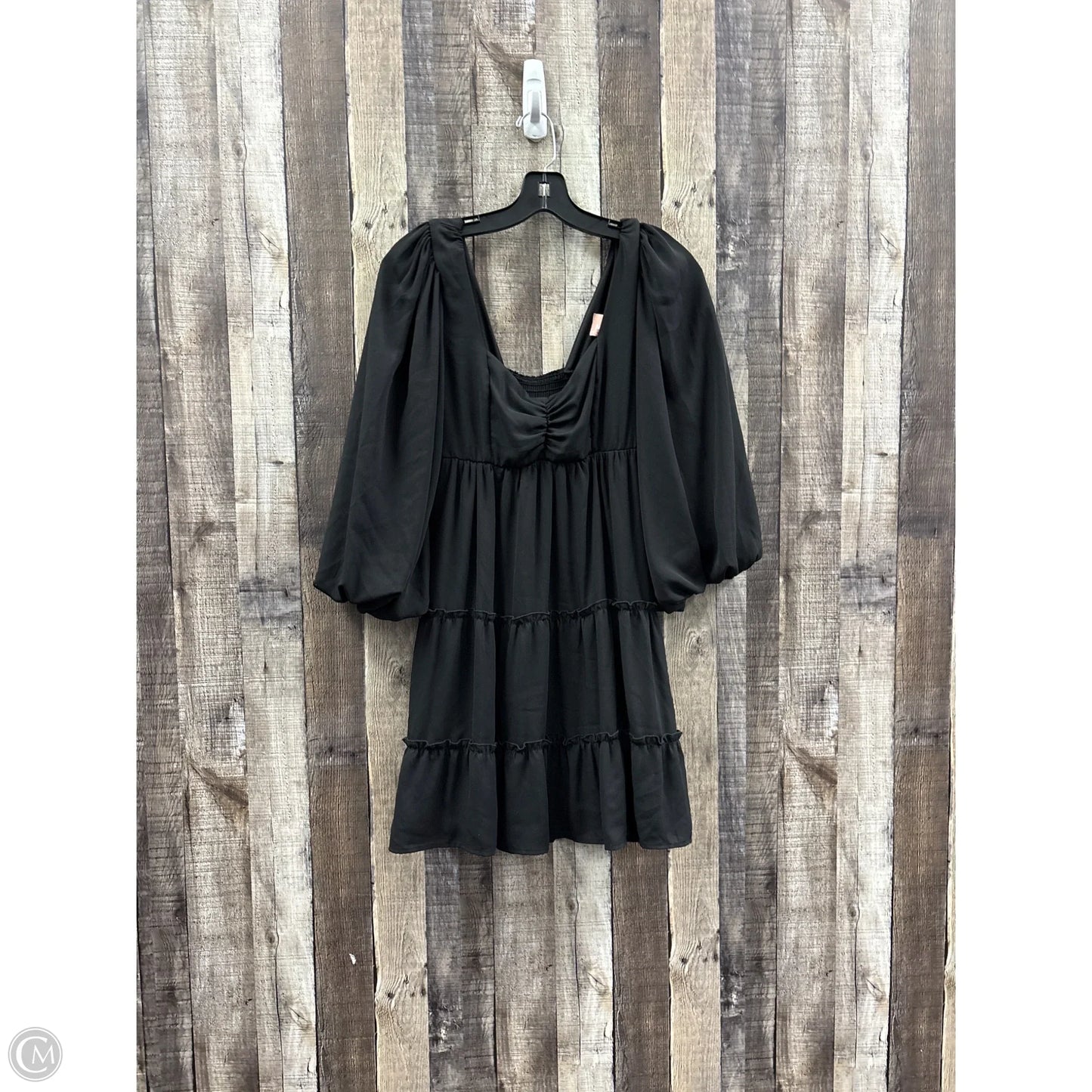 Dress Casual Short By Mumu In Black, Size: S