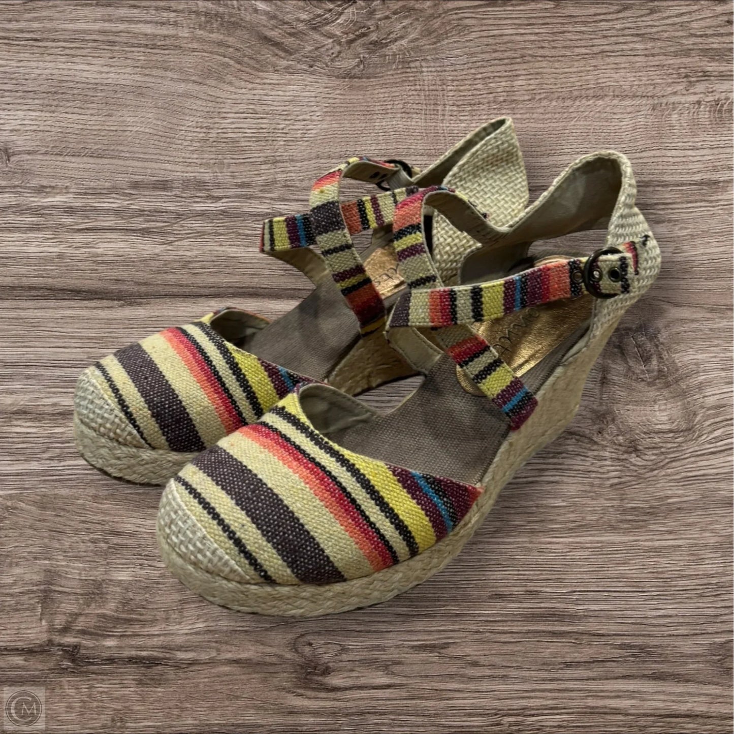 Shoes Heels Wedge By Coconuts In Multi-colored, Size: 7