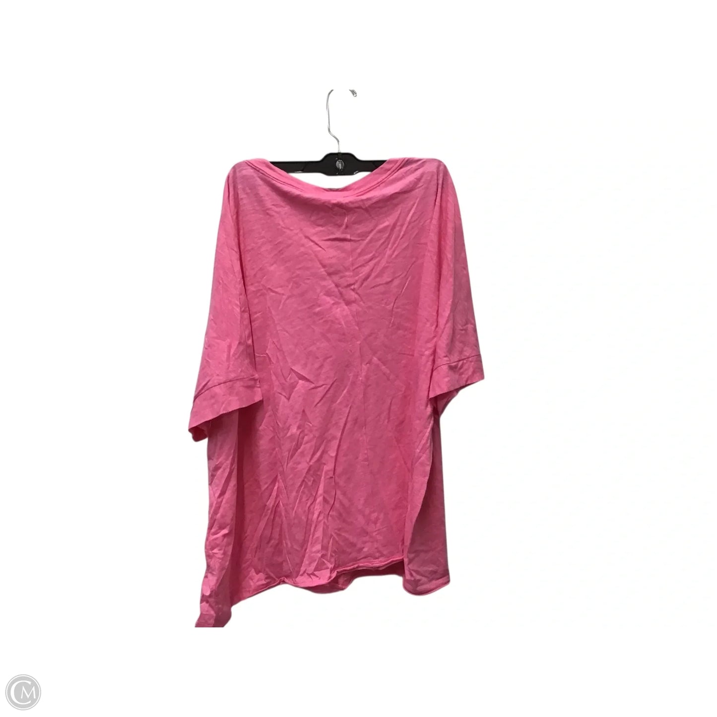 Top Short Sleeve By Andree By Unit In Purple, Size: 1x