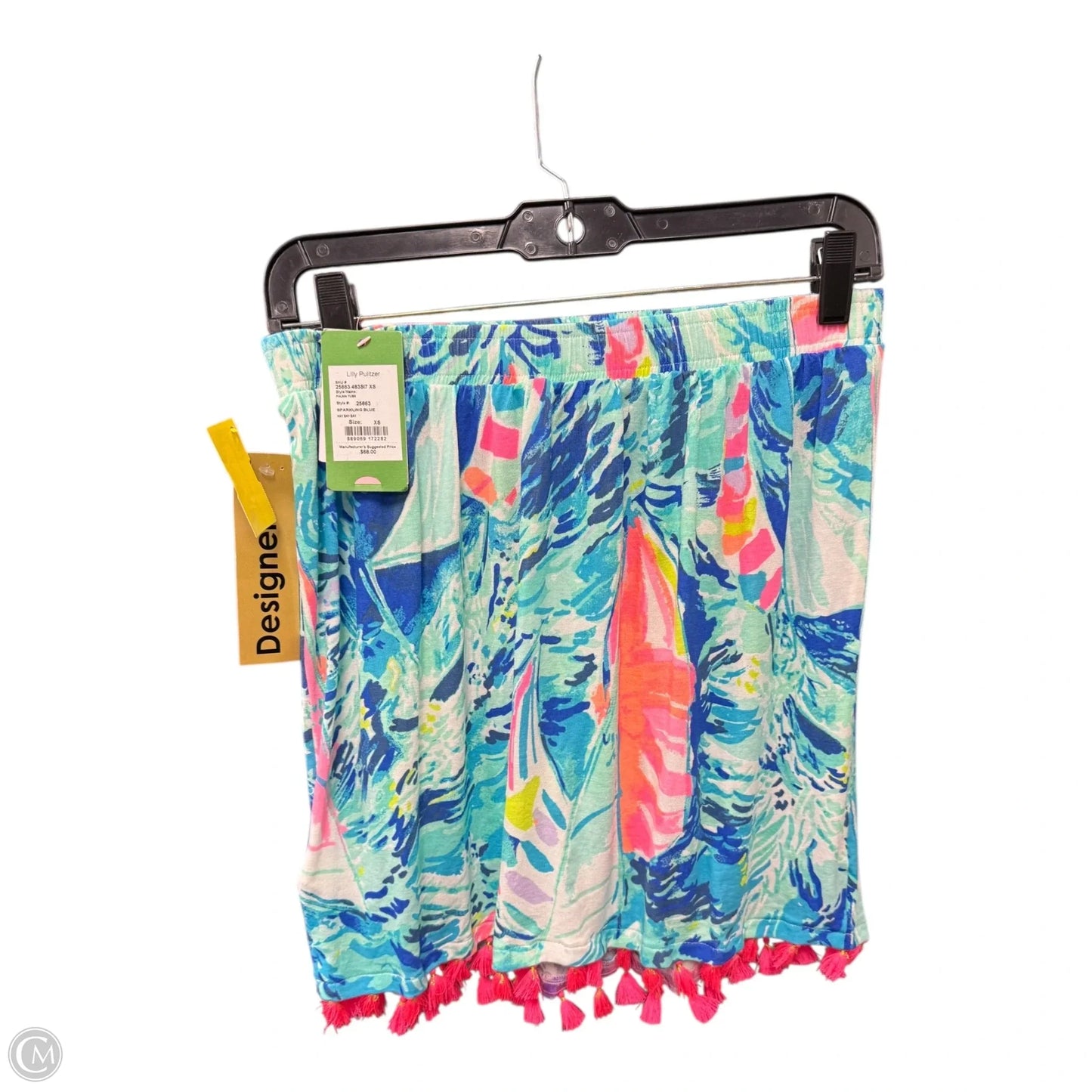 Skirt Designer By Lilly Pulitzer In Blue & Pink, Size: Xs