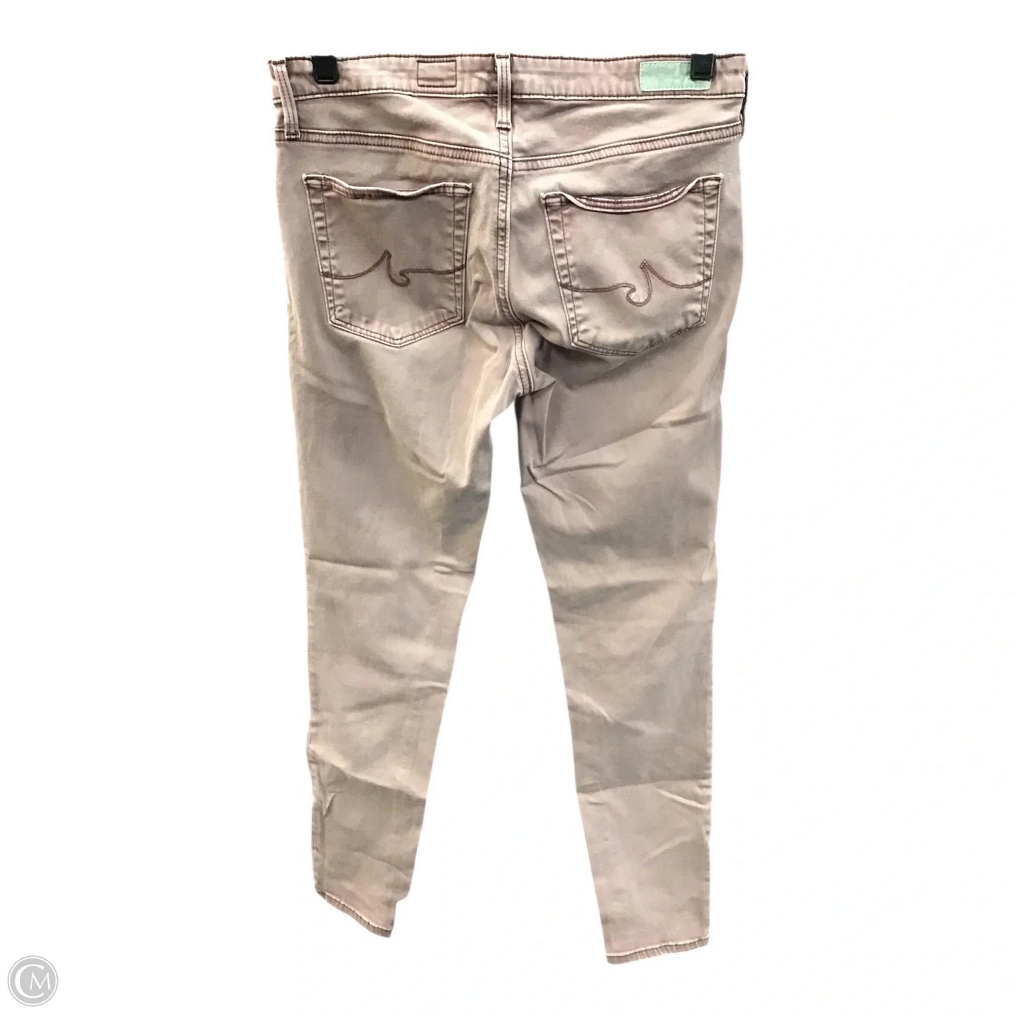 Jeans Skinny By Ag Jeans In Pink, Size: 2