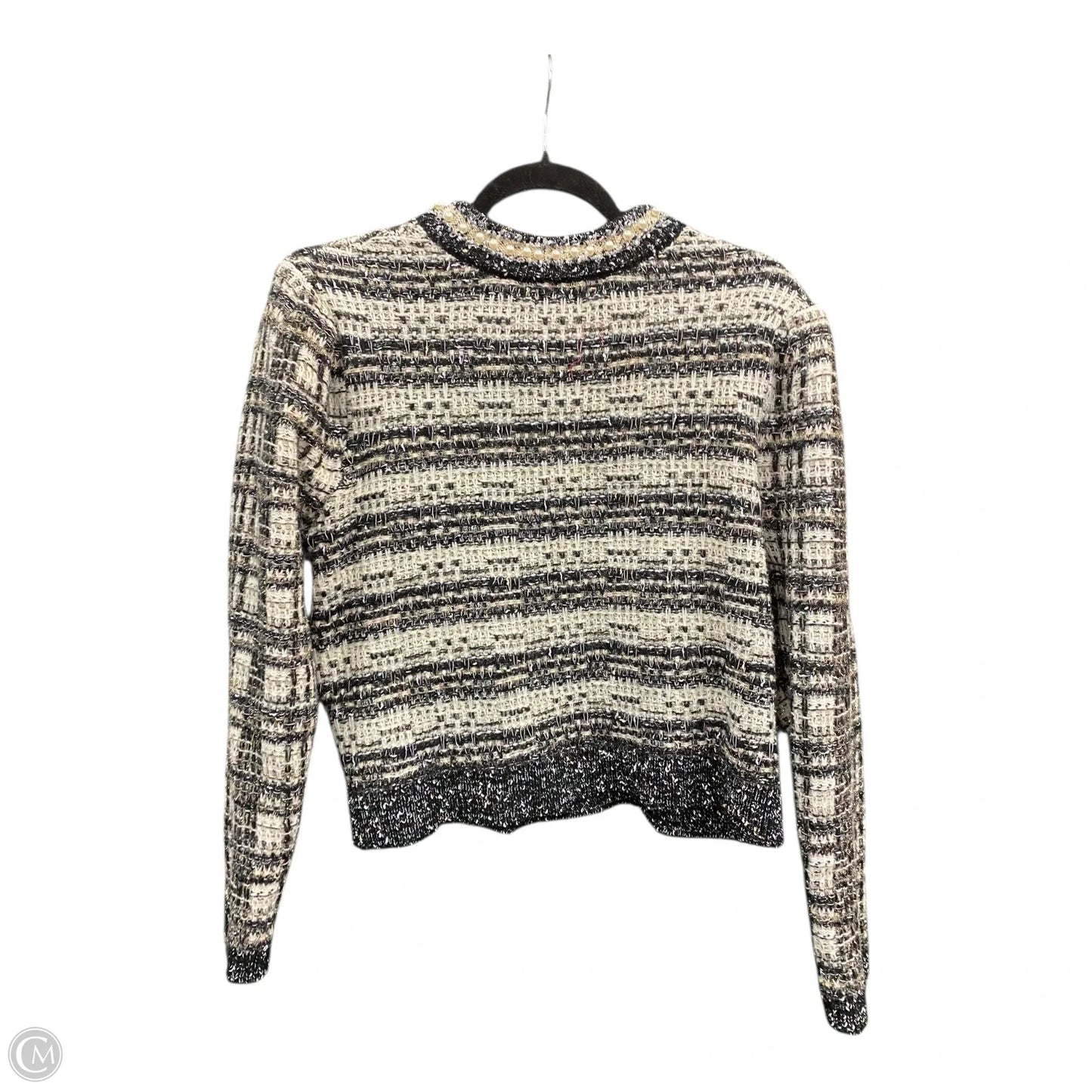 Blazer By Cache In Black & White, Size: L