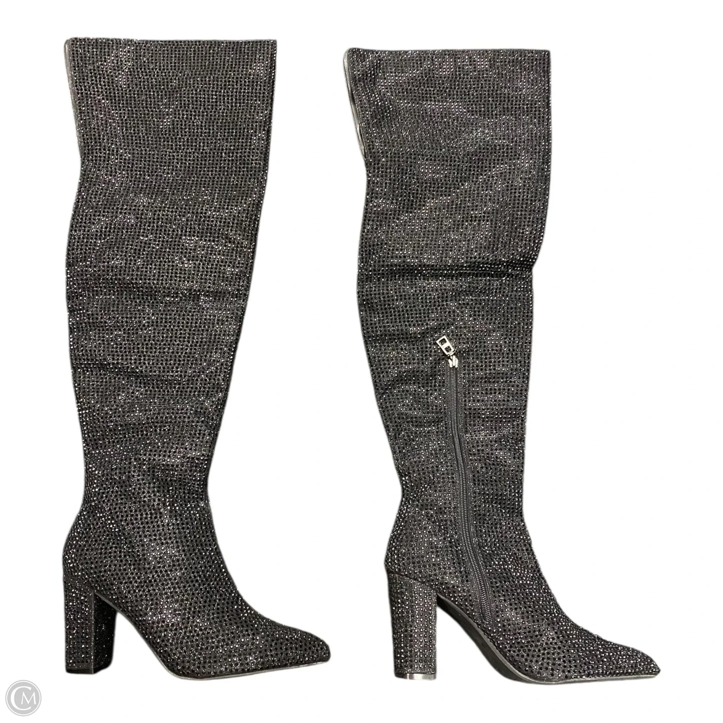 Boots Over-the-knee Heels By Carvela In Black, Size: 10