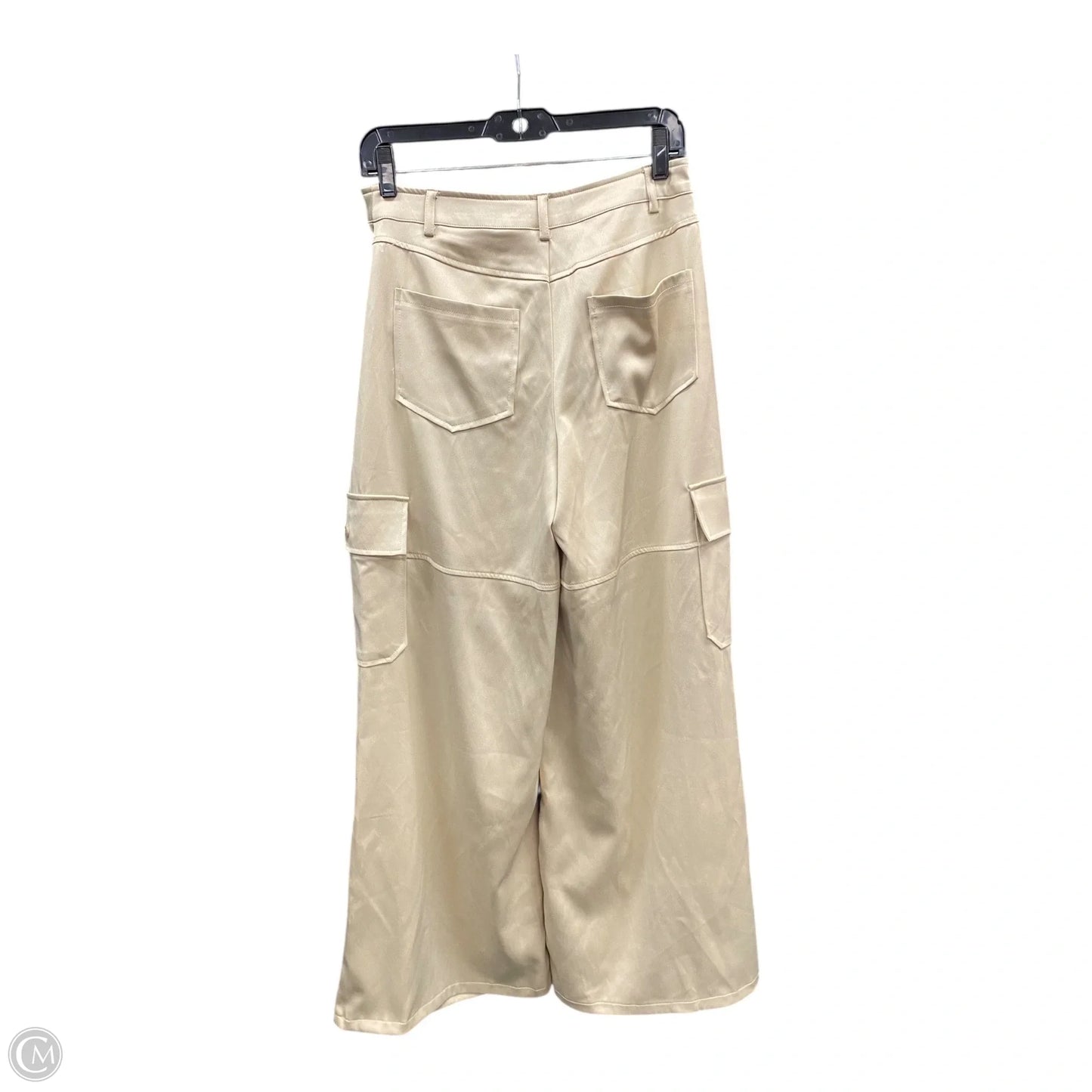 Pants Wide Leg By Forever 21 In Cream, Size: S