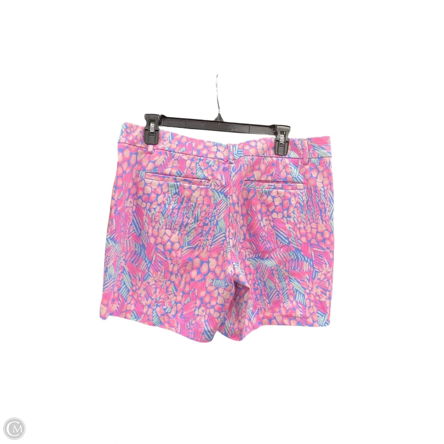 Shorts Designer By Lilly Pulitzer In Blue & Pink, Size: 12